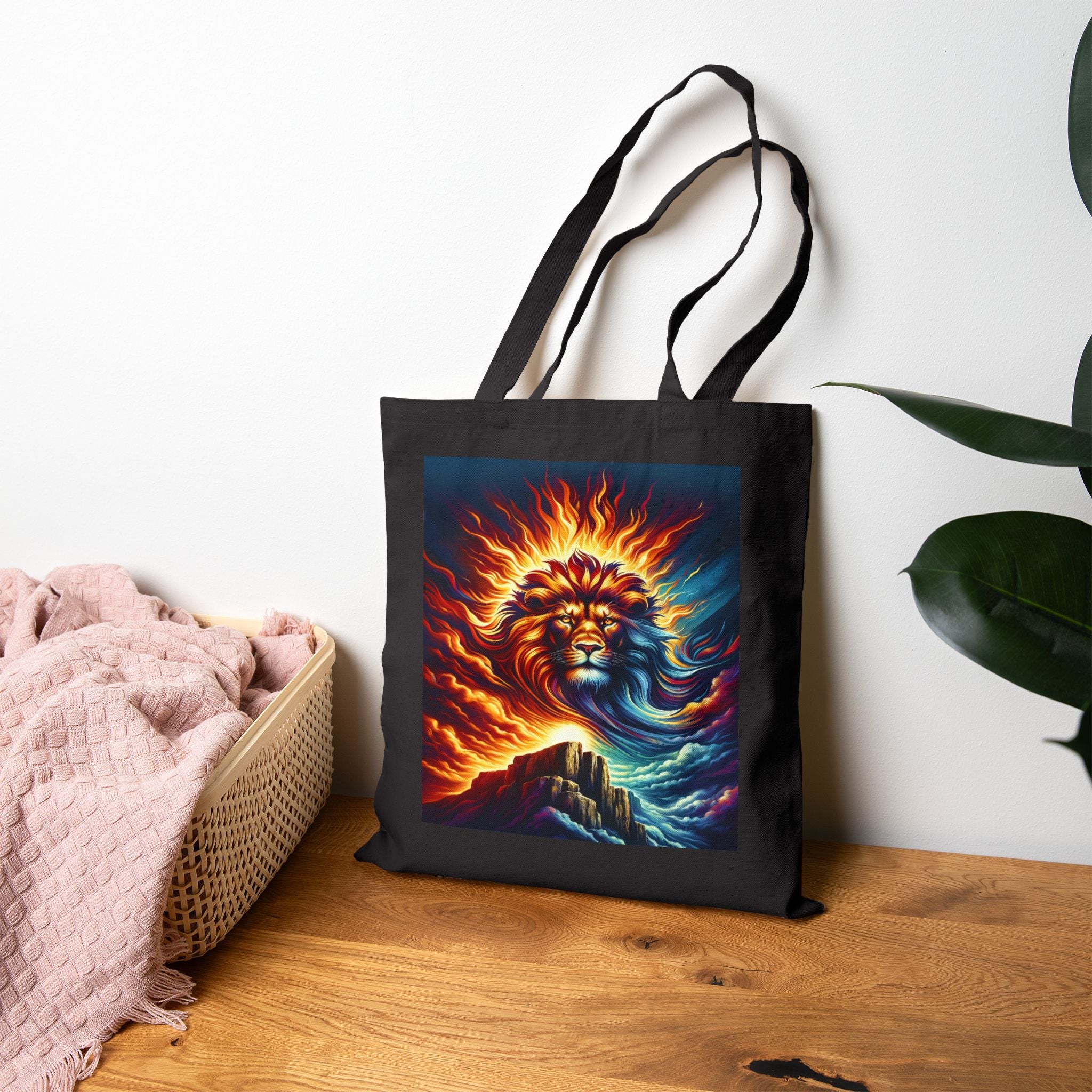Majestic Lion - Canvas Tote Bag