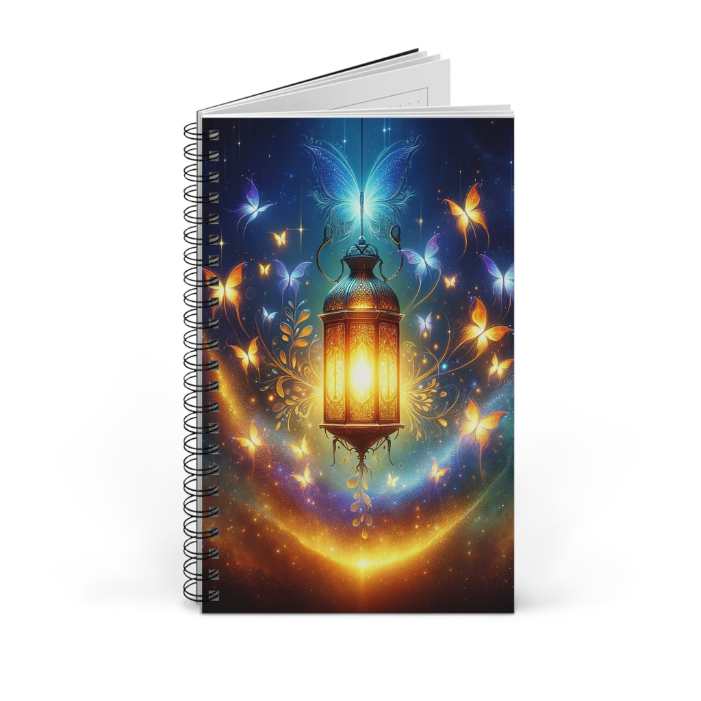 Light & Butterflies Lamp - Spiral Journal (EU)