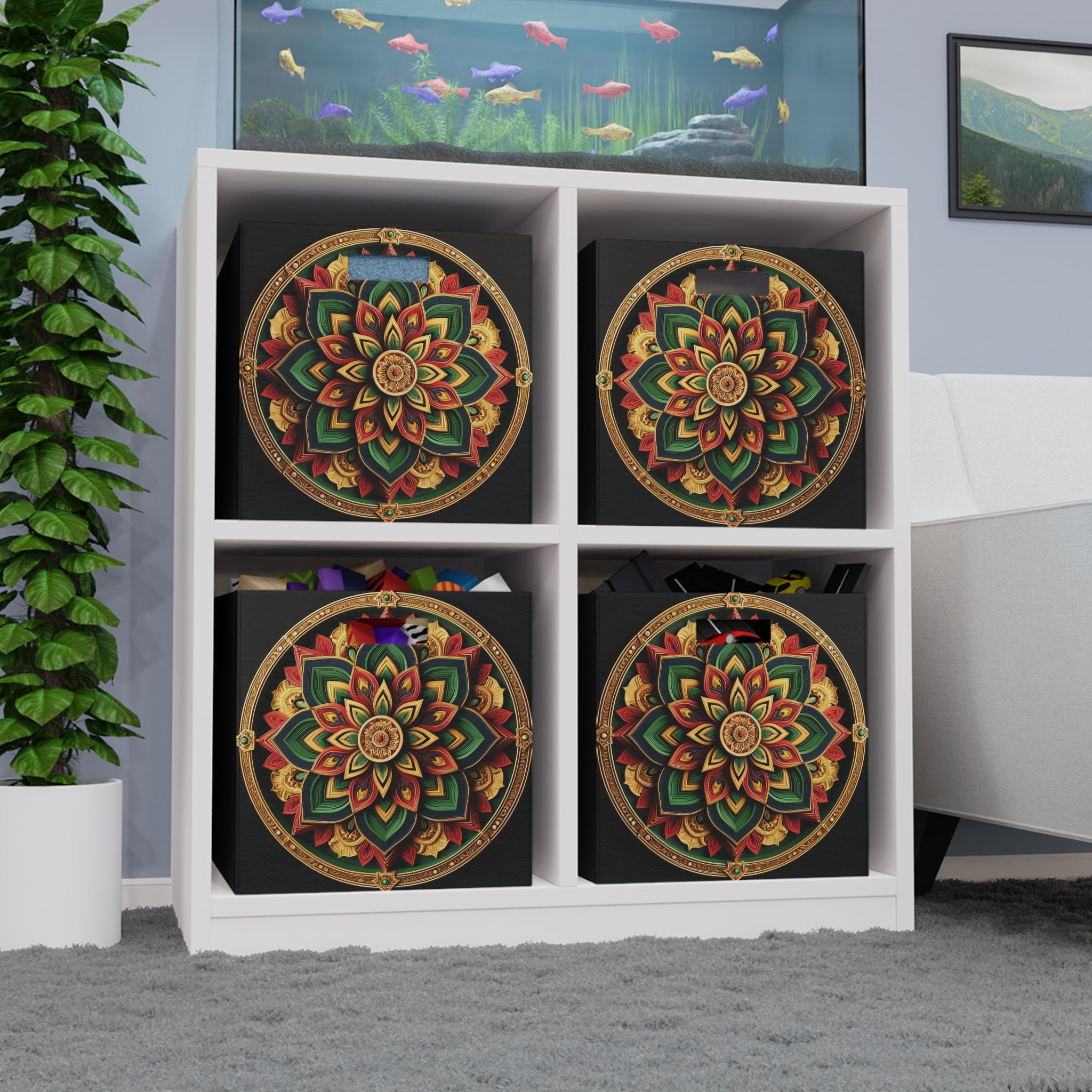 3D traditional mandala - Storage Box