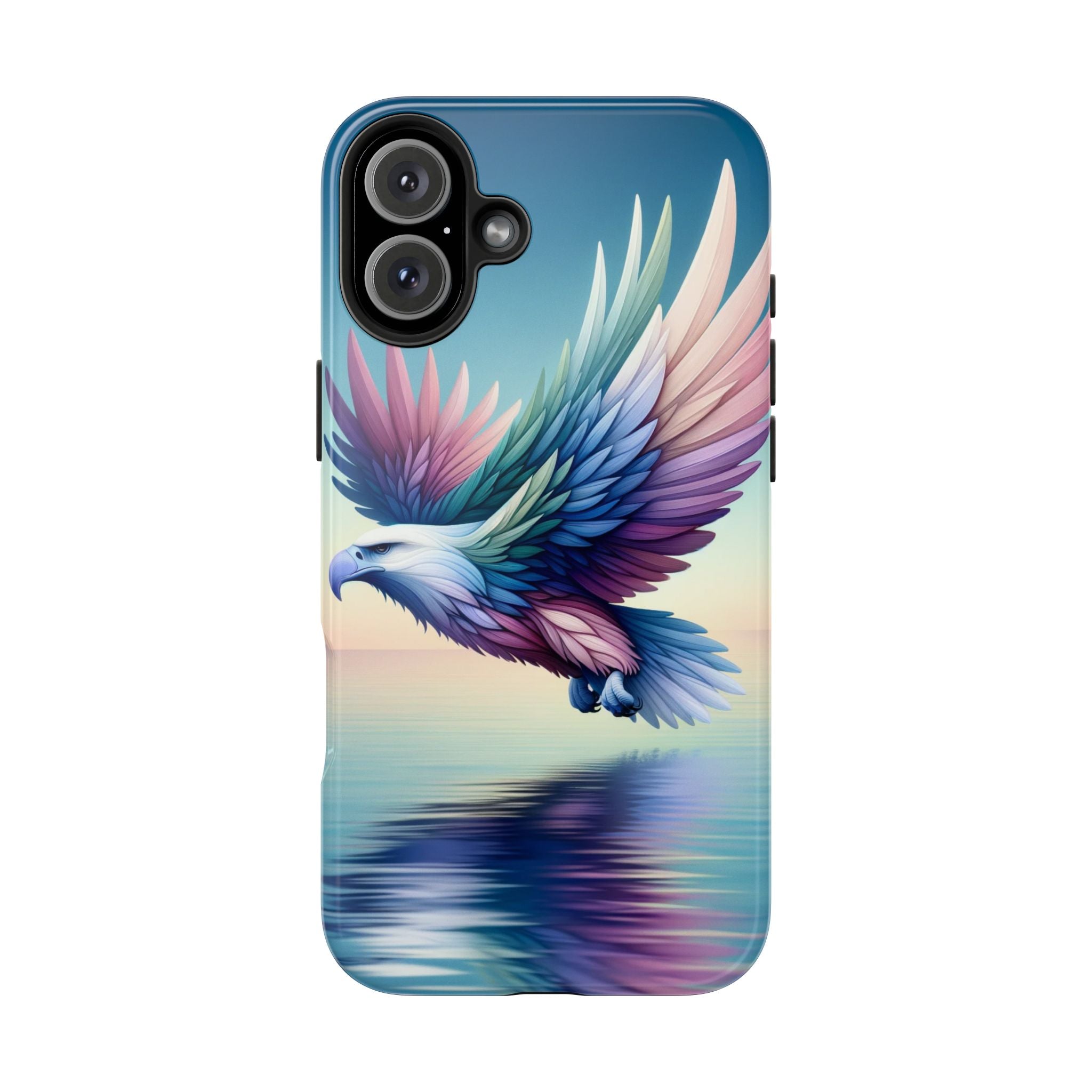 Eagle with colourful feathers - Tough Phone Case