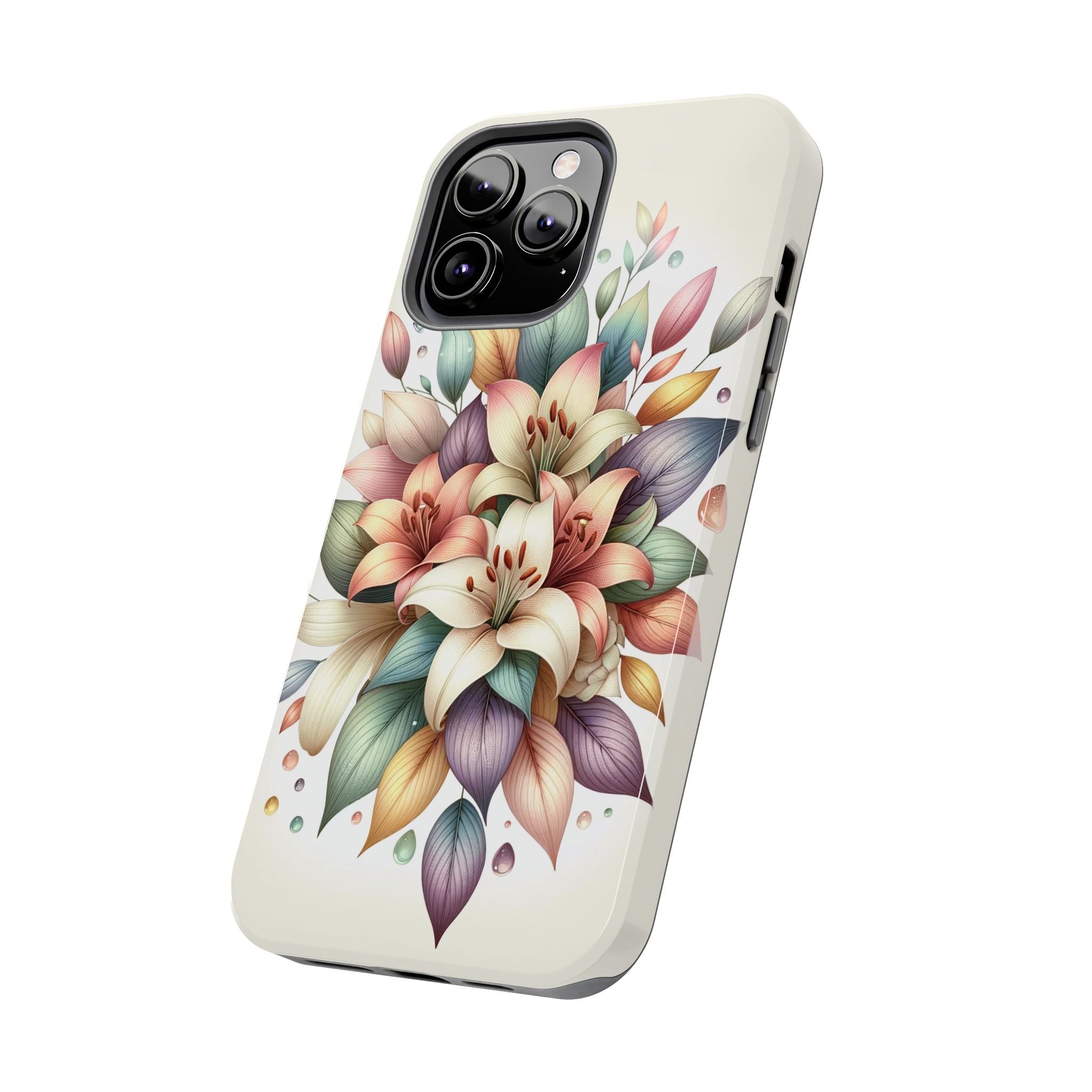 Phone Cases - Beautiful Lily Bouquet Design