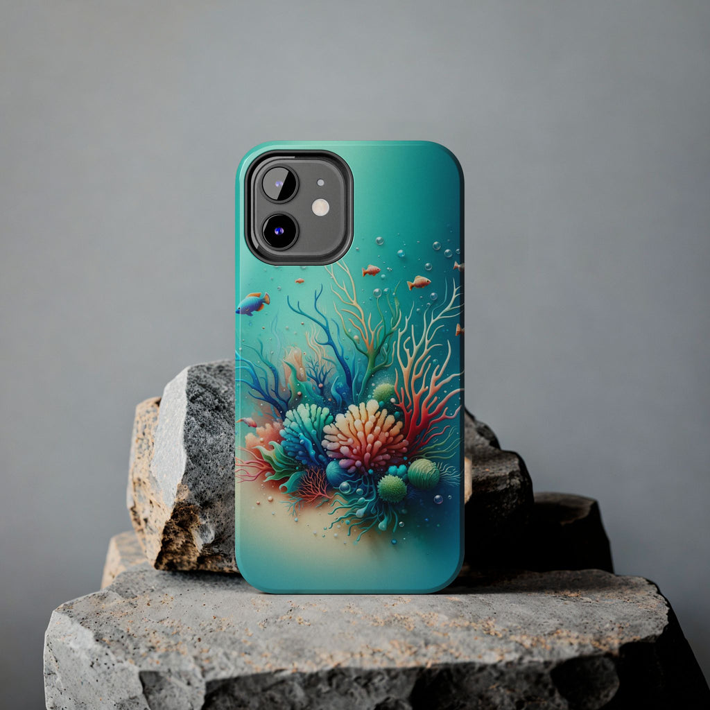 Phone Case Coral Reef Design