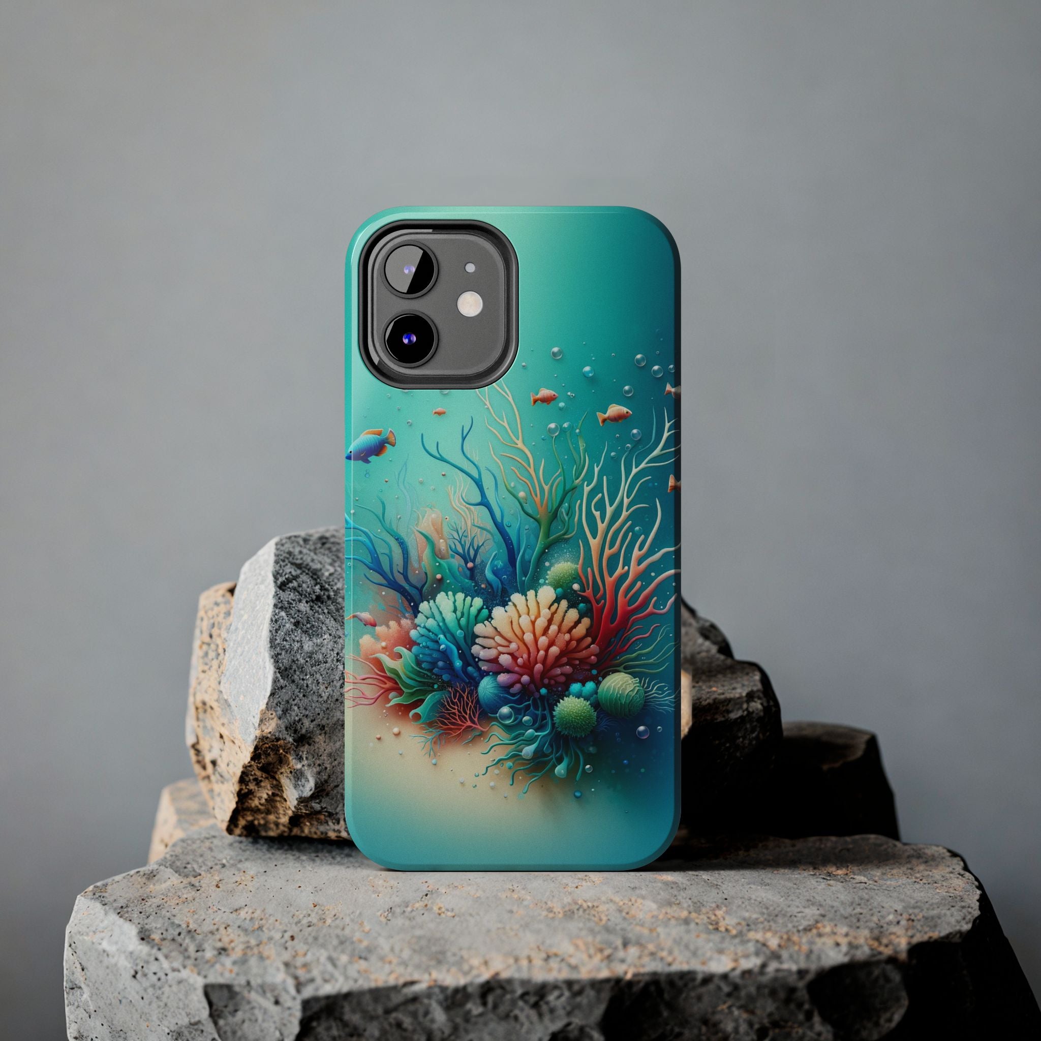 Phone Case Coral Reef Design