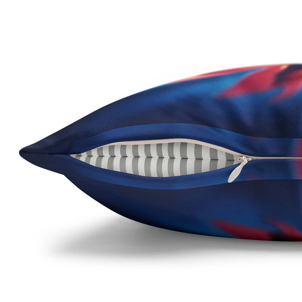 A big lotus flower - Suede Square Pillowcase