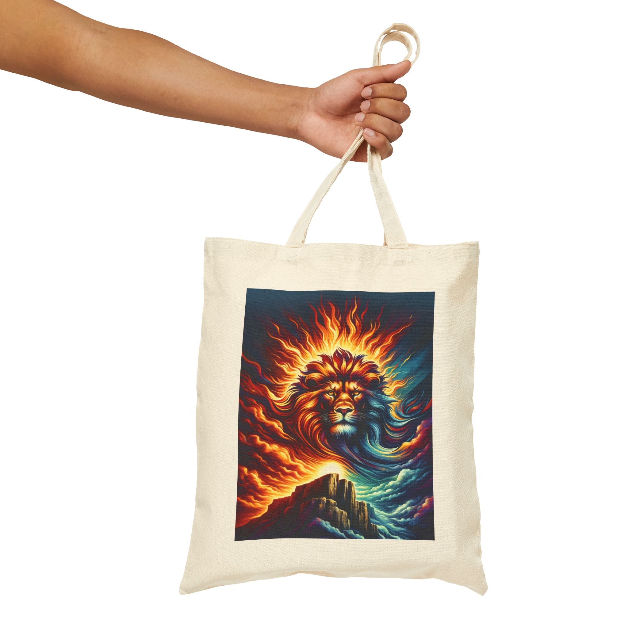 Majestic Lion - Canvas Tote Bag