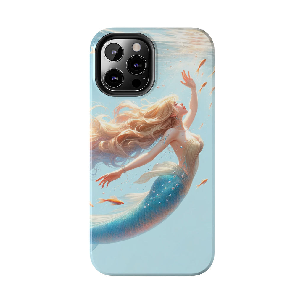 Blond mermaid - Tough Phone Case
