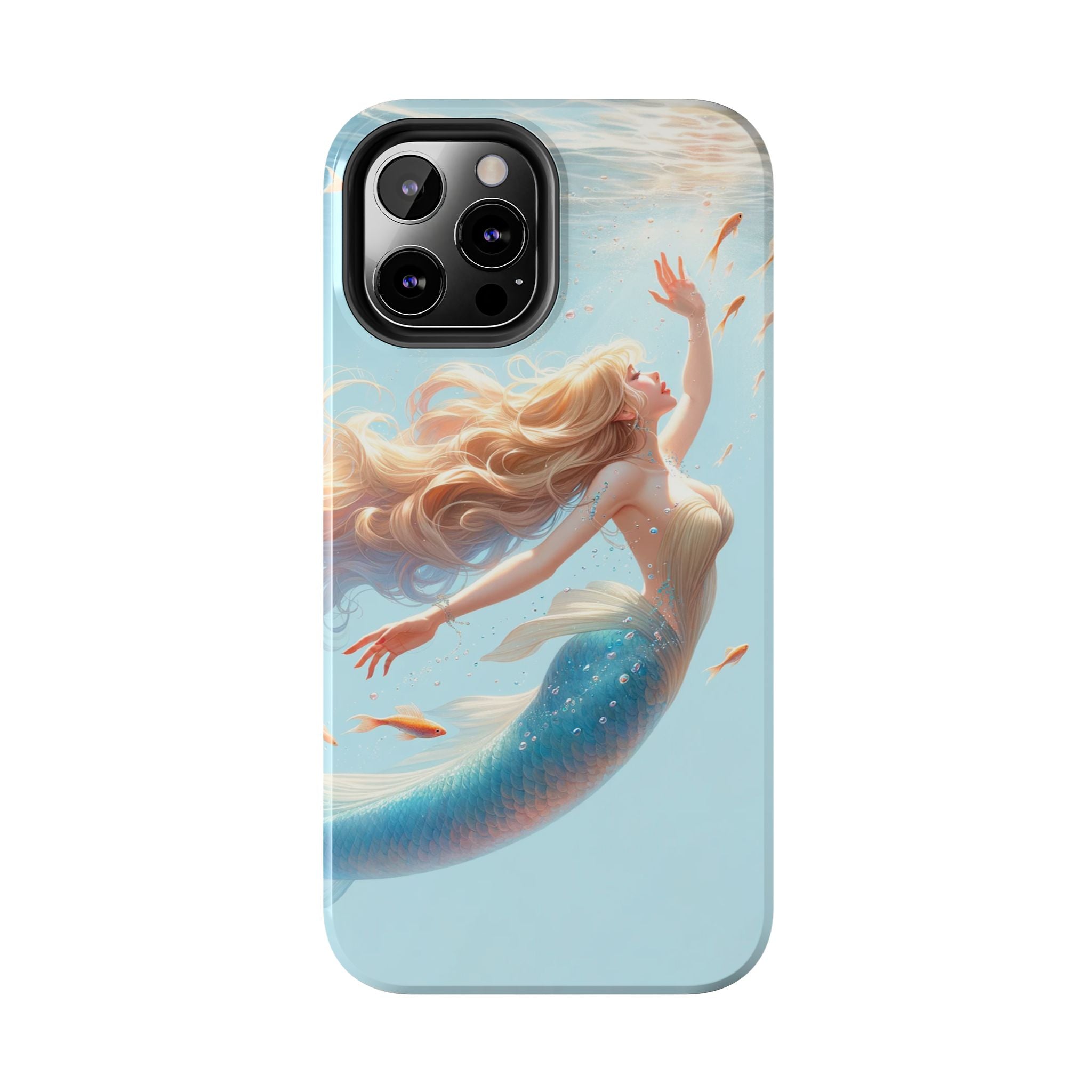 Blond mermaid - Tough Phone Case