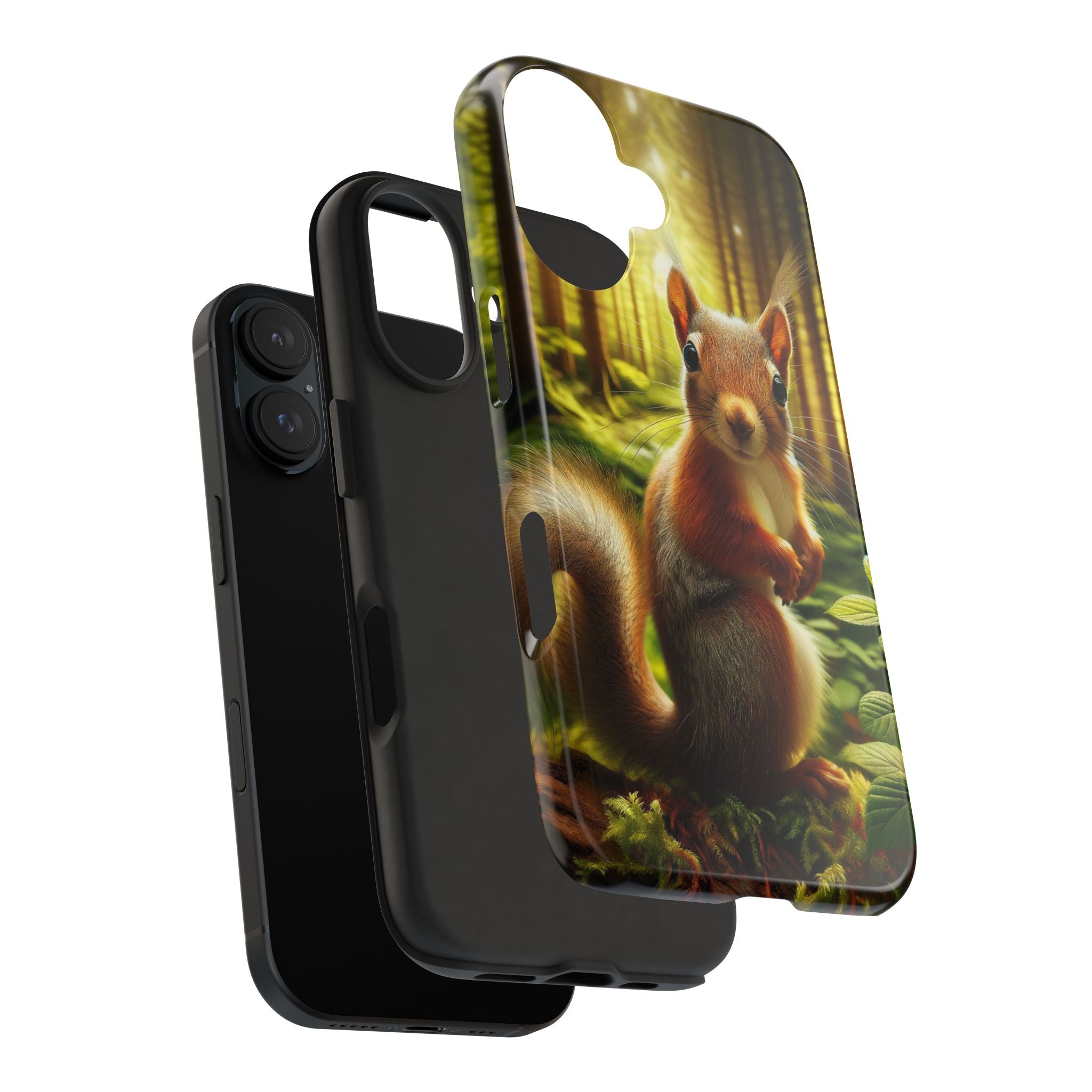 Curious squirrel - Tough Phone Case