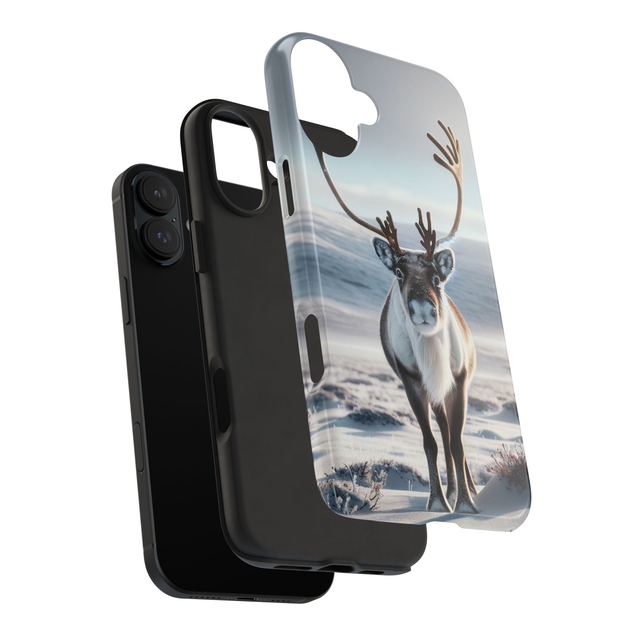 Phone Cases - Curious Reindeer Design