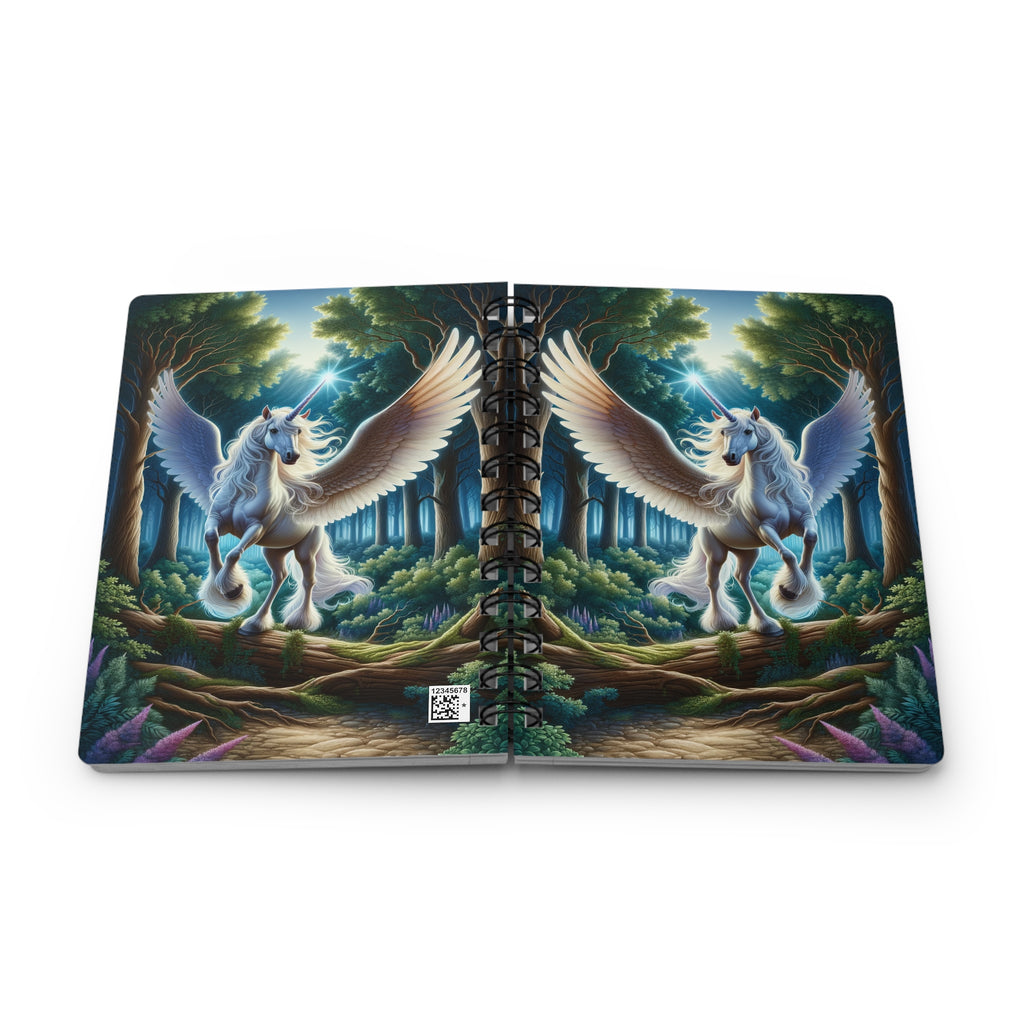 Unicorn 2 - Spiral Notebook