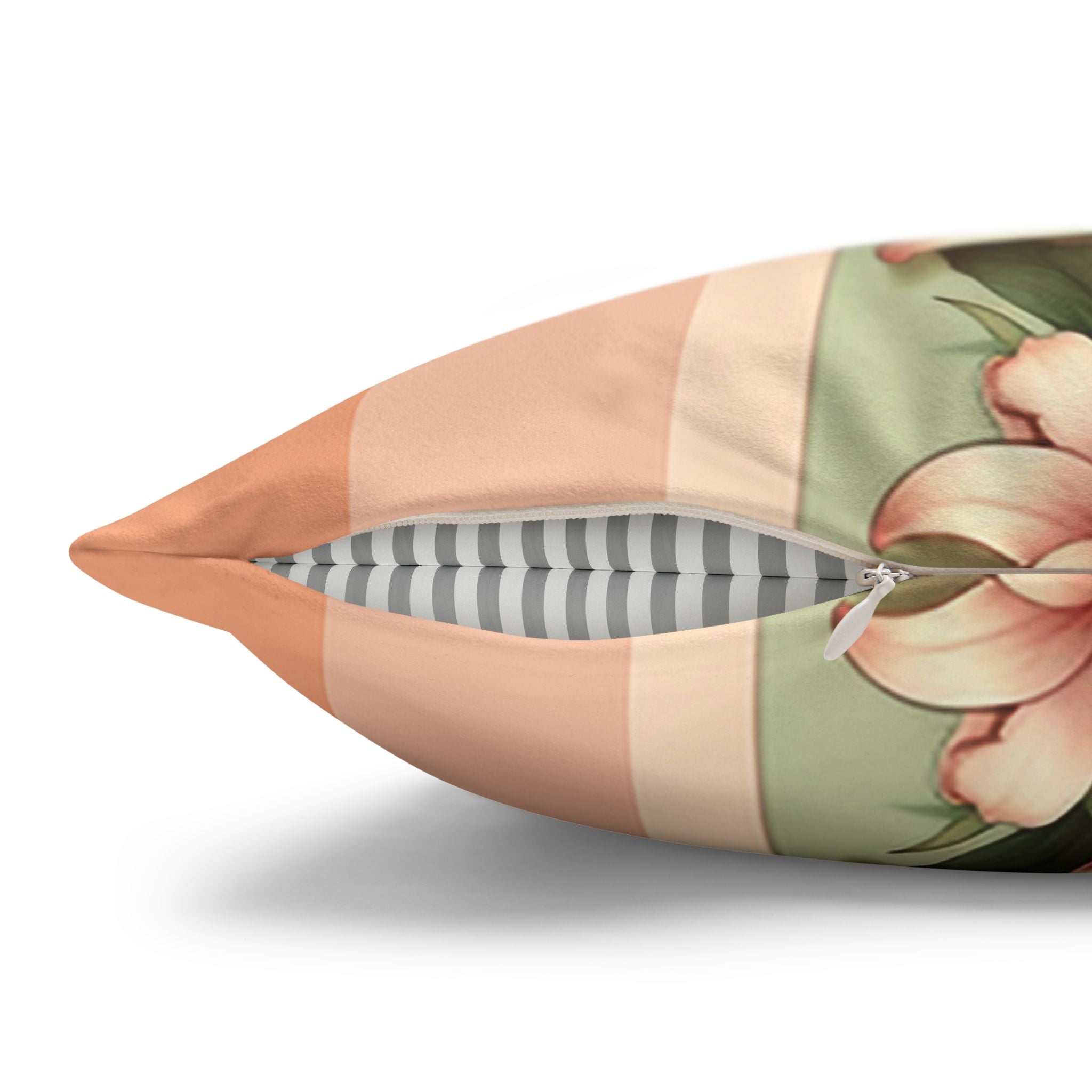 Pastel coloured Lilies - Suede Square Pillowcase