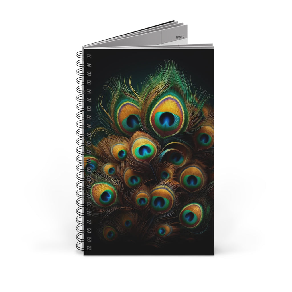 Elegant bouquet of Peacock feathers - Spiral Journal