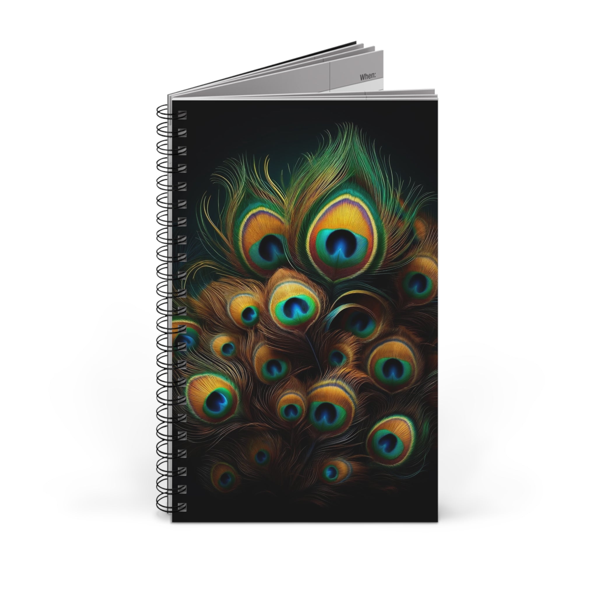 Elegant bouquet of Peacock feathers - Spiral Journal