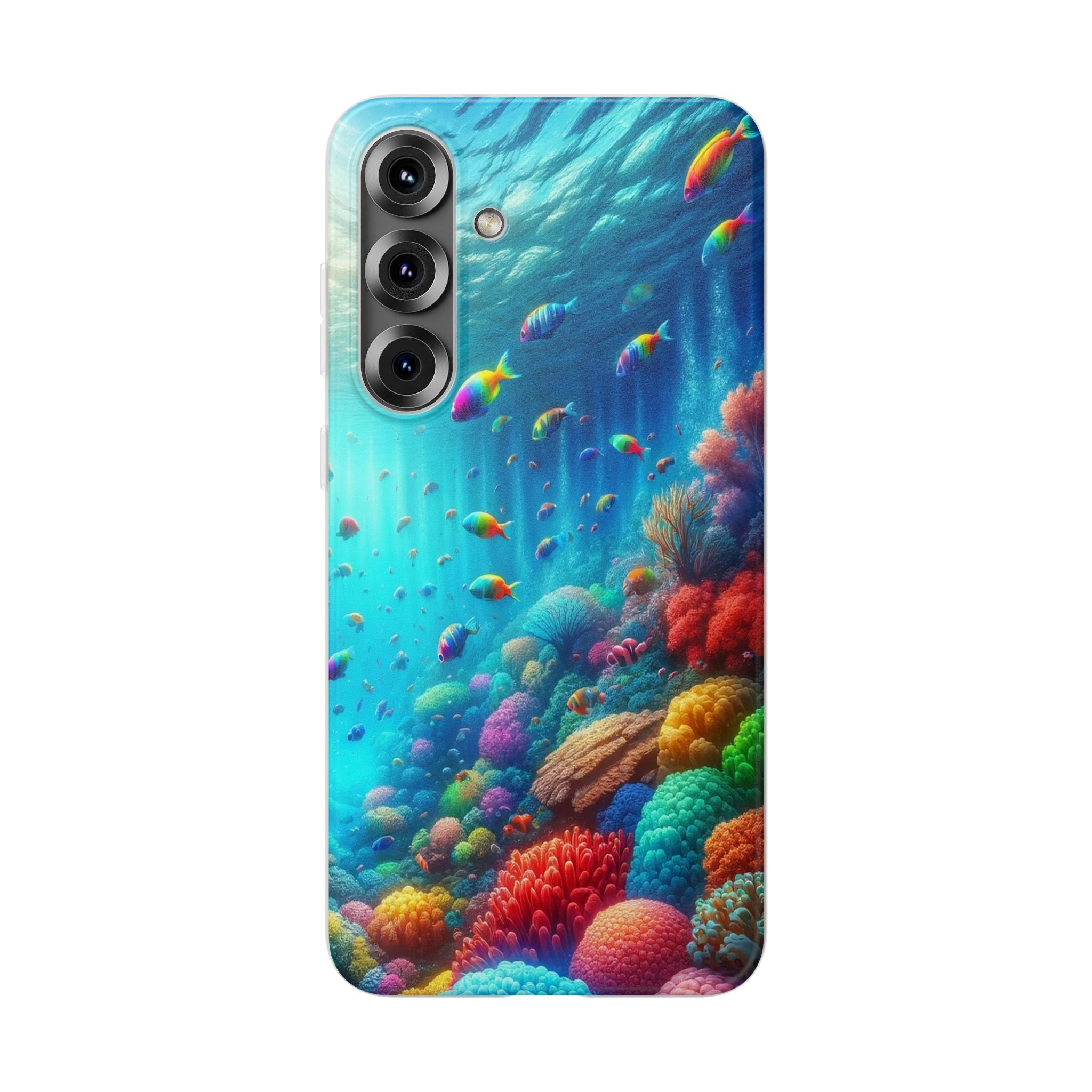 Colourful fish - Flexi Case (Samsung only)