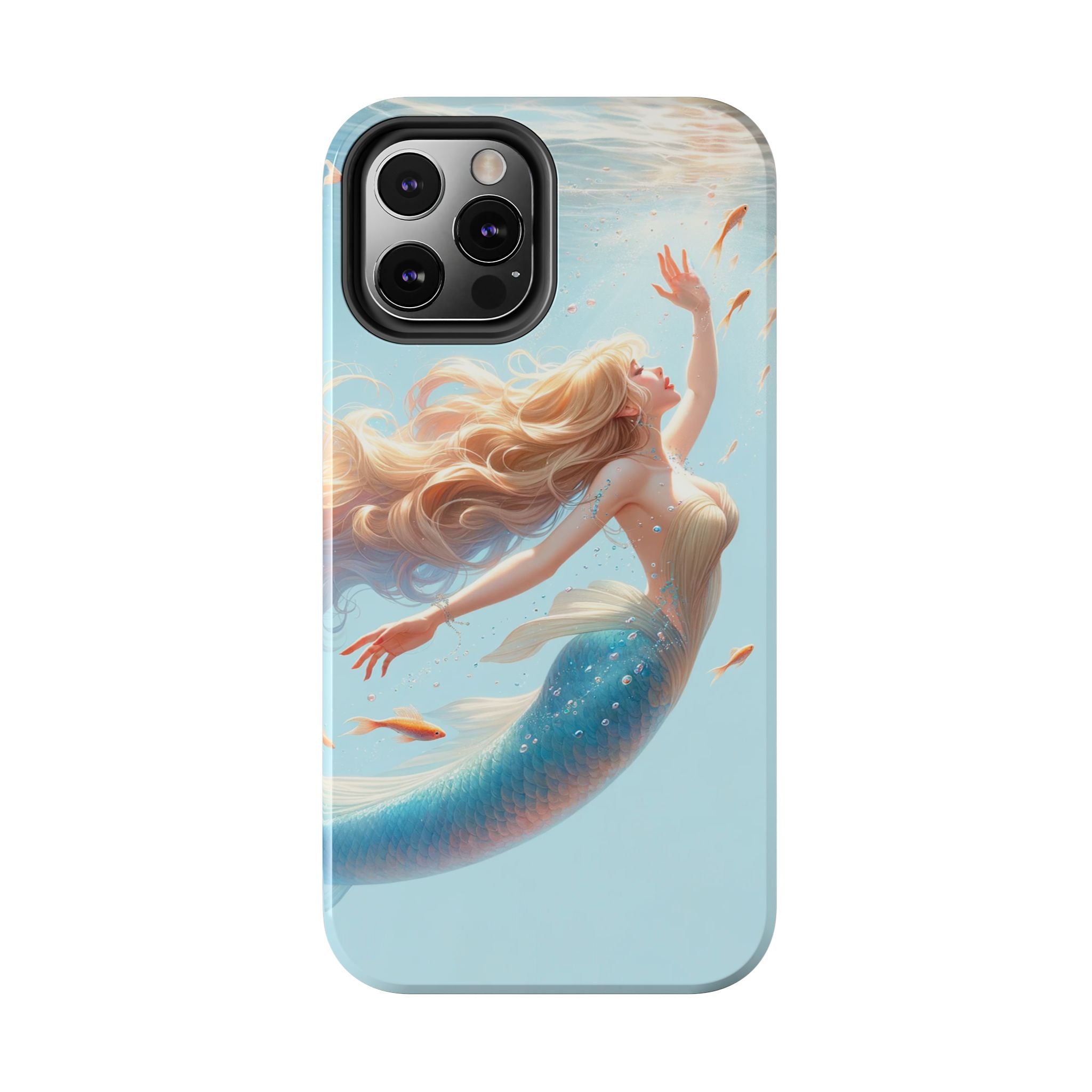 Blond mermaid - Tough Phone Case