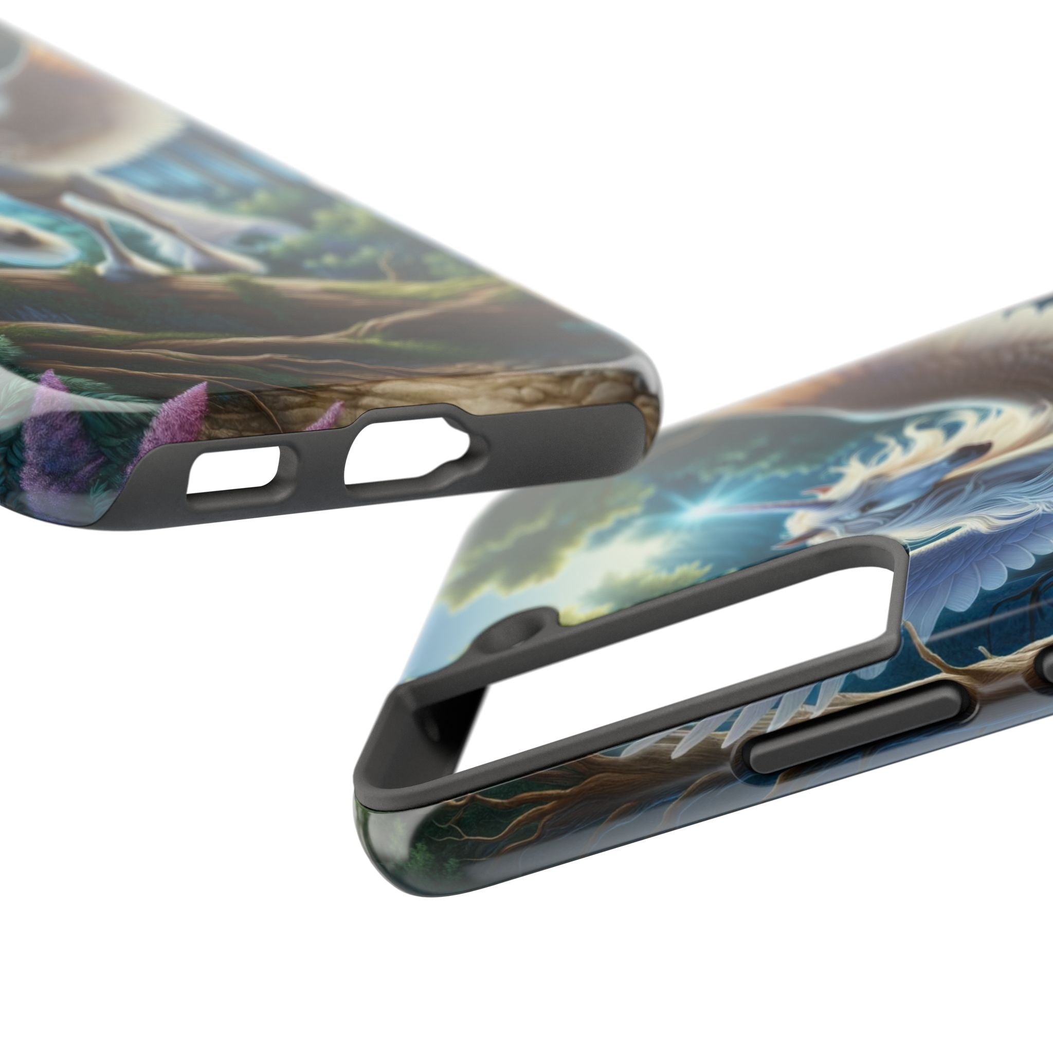 Landing Unicorn - Tough Phone Case