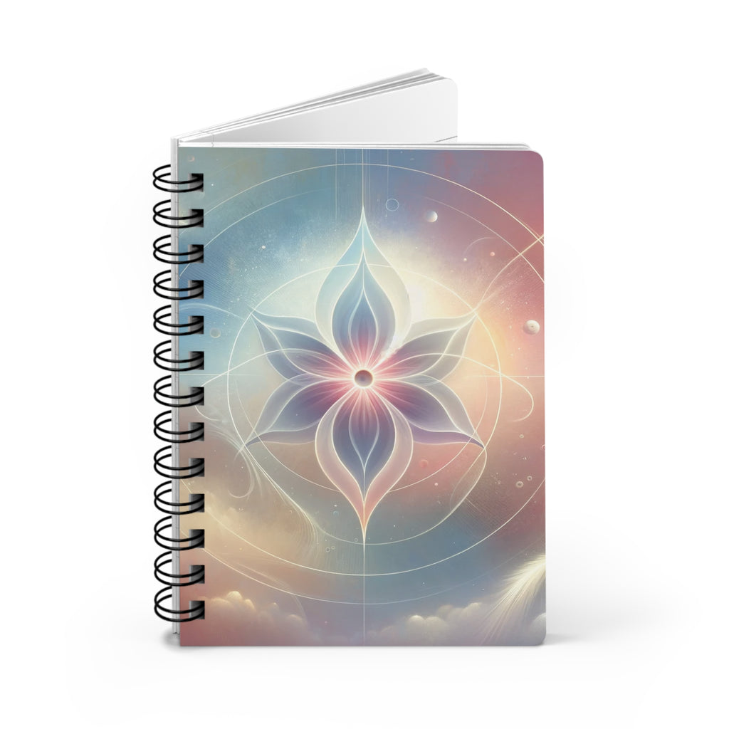 A pastel coloured star 2 - Spiral Notebook