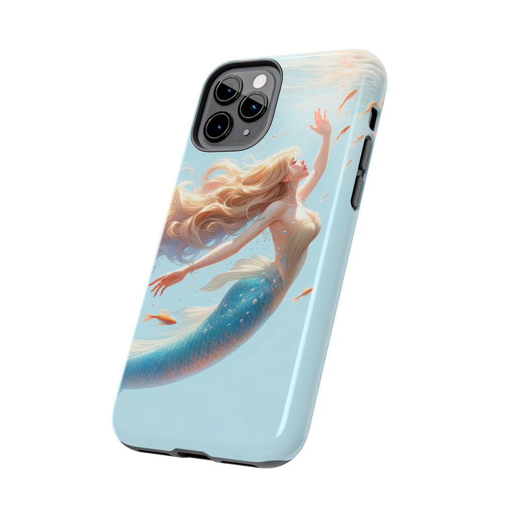 Blond mermaid - Tough Phone Case