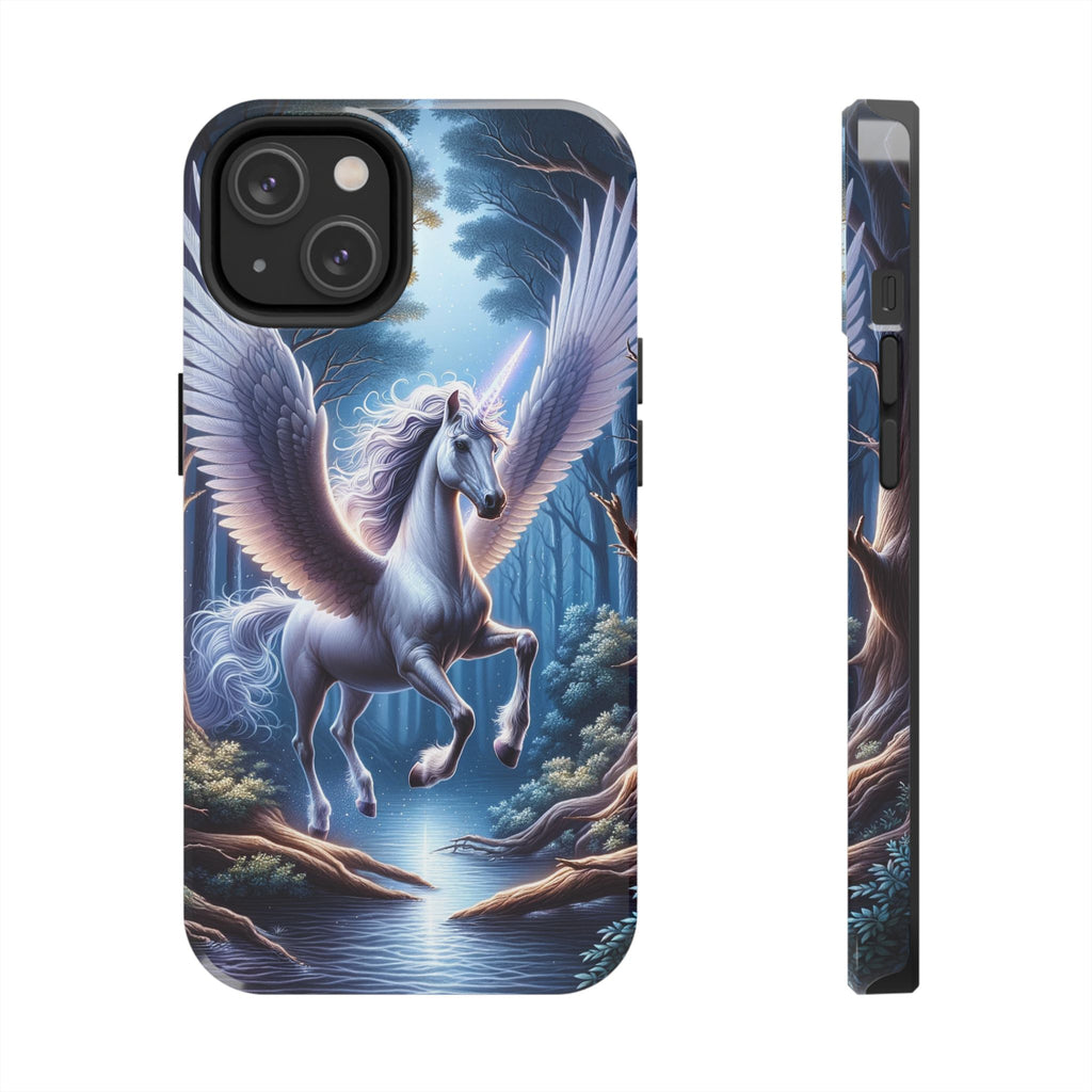 Phone Case - Unicorn Landing in Magical Forest