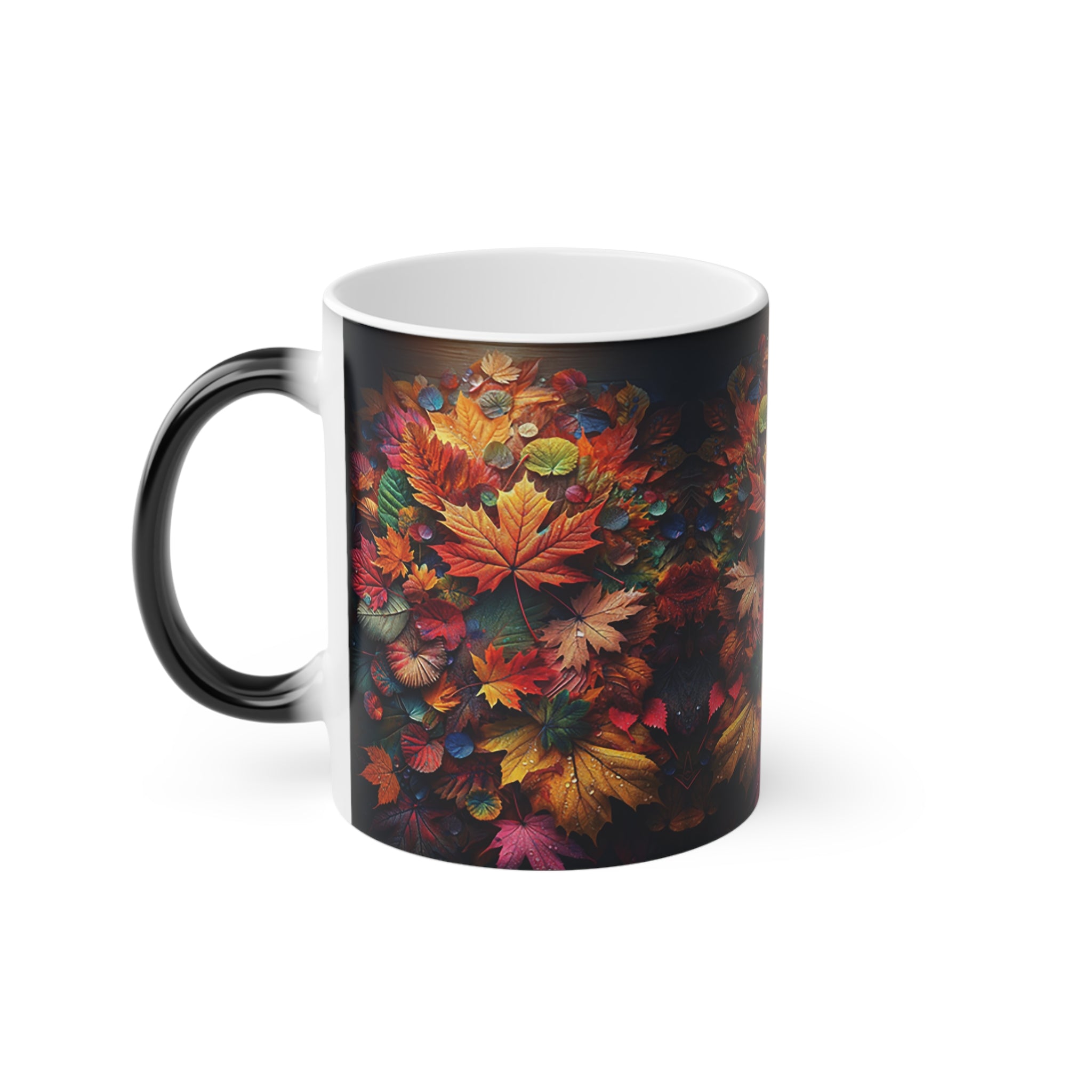 Autumn Leaves Magic Mug — Color-Changing Coffee Cup