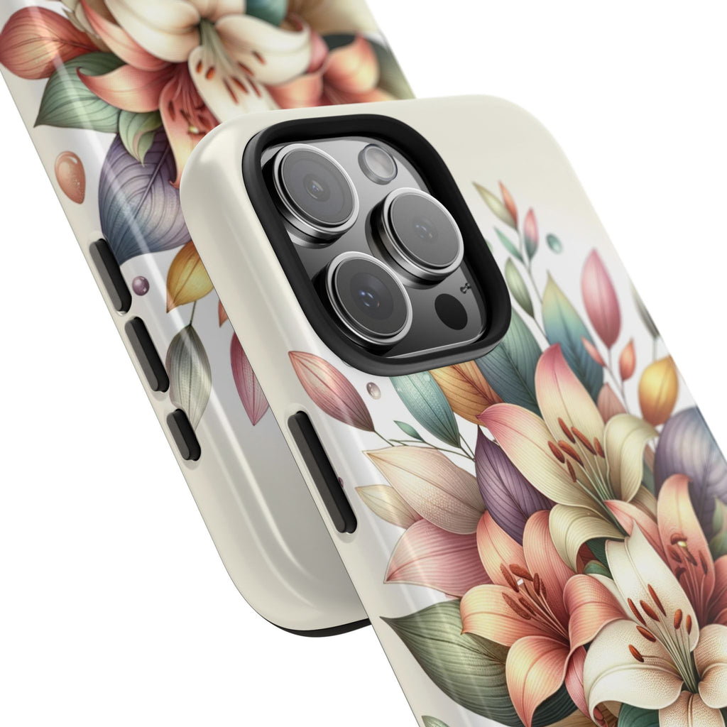 Phone Cases - Beautiful Lily Bouquet Design