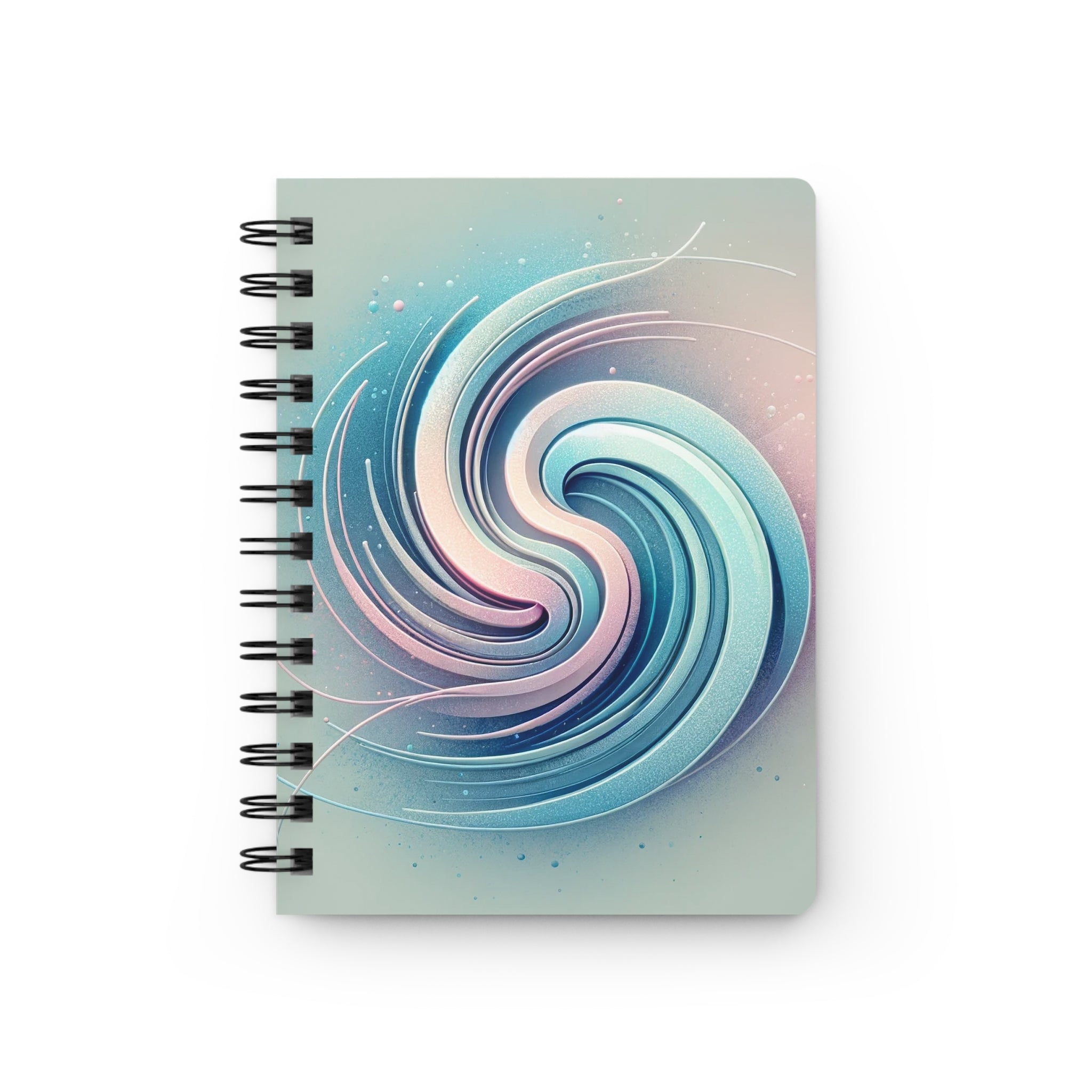 A blue spiral - Spiral Notebook