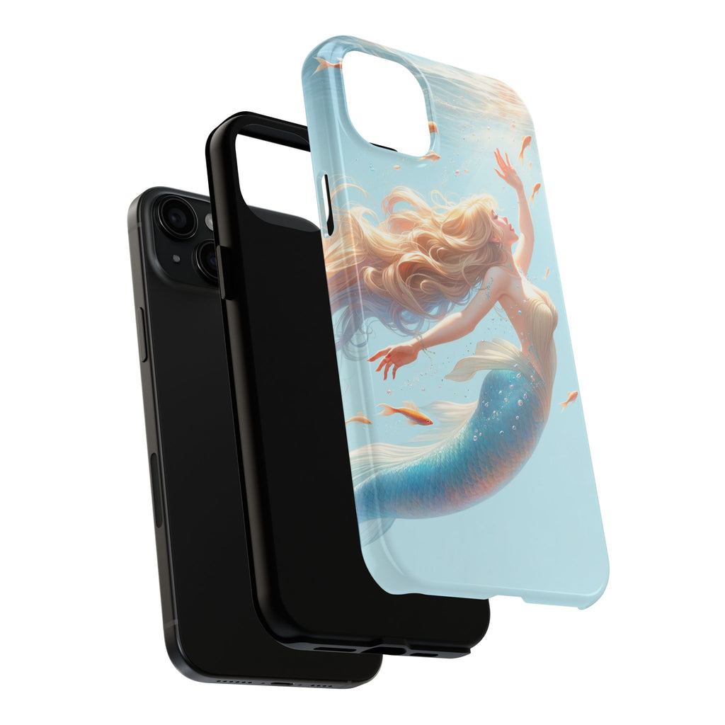 Blond mermaid - Tough Phone Case