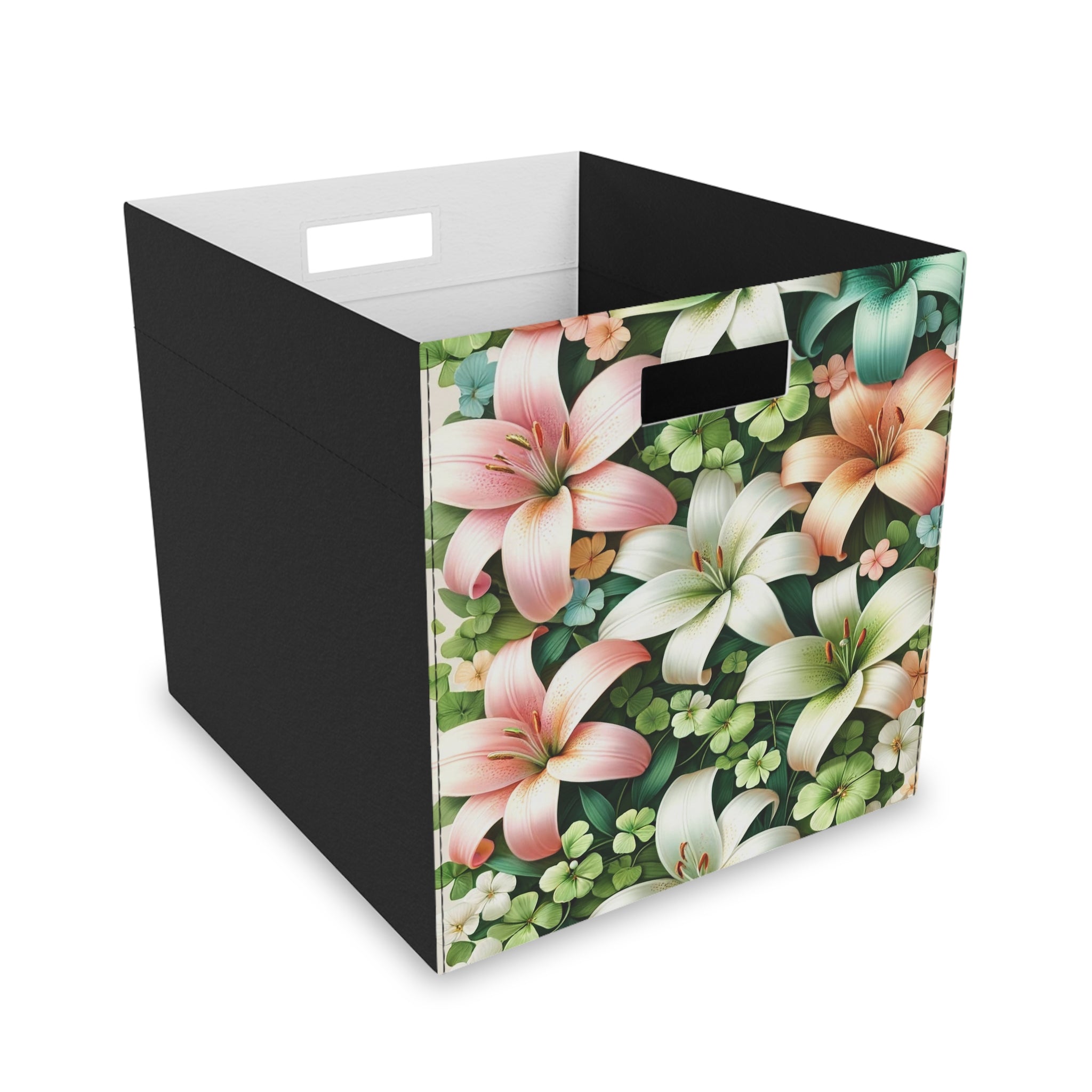 Lilies on green - Storage Box