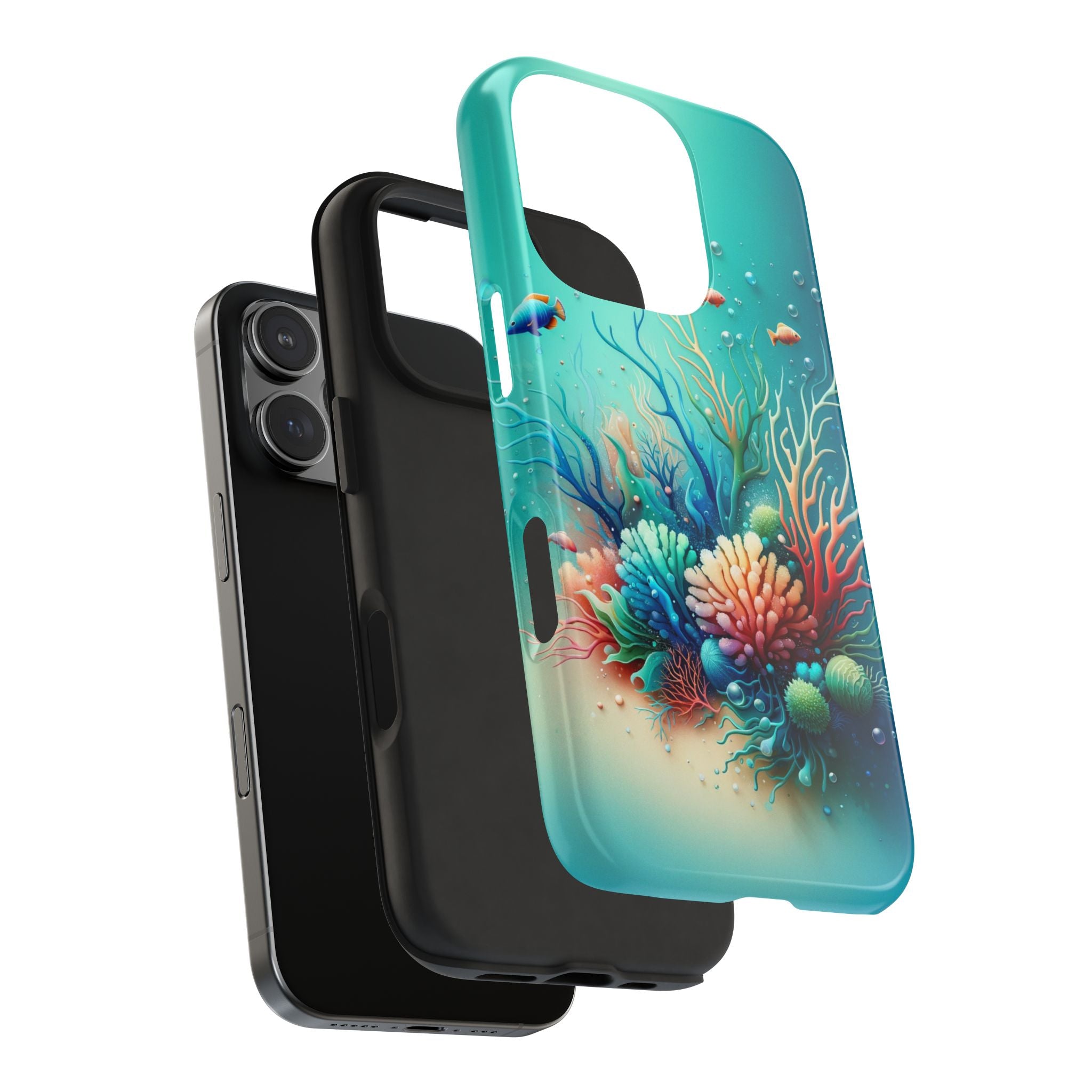 Phone Case Coral Reef Design