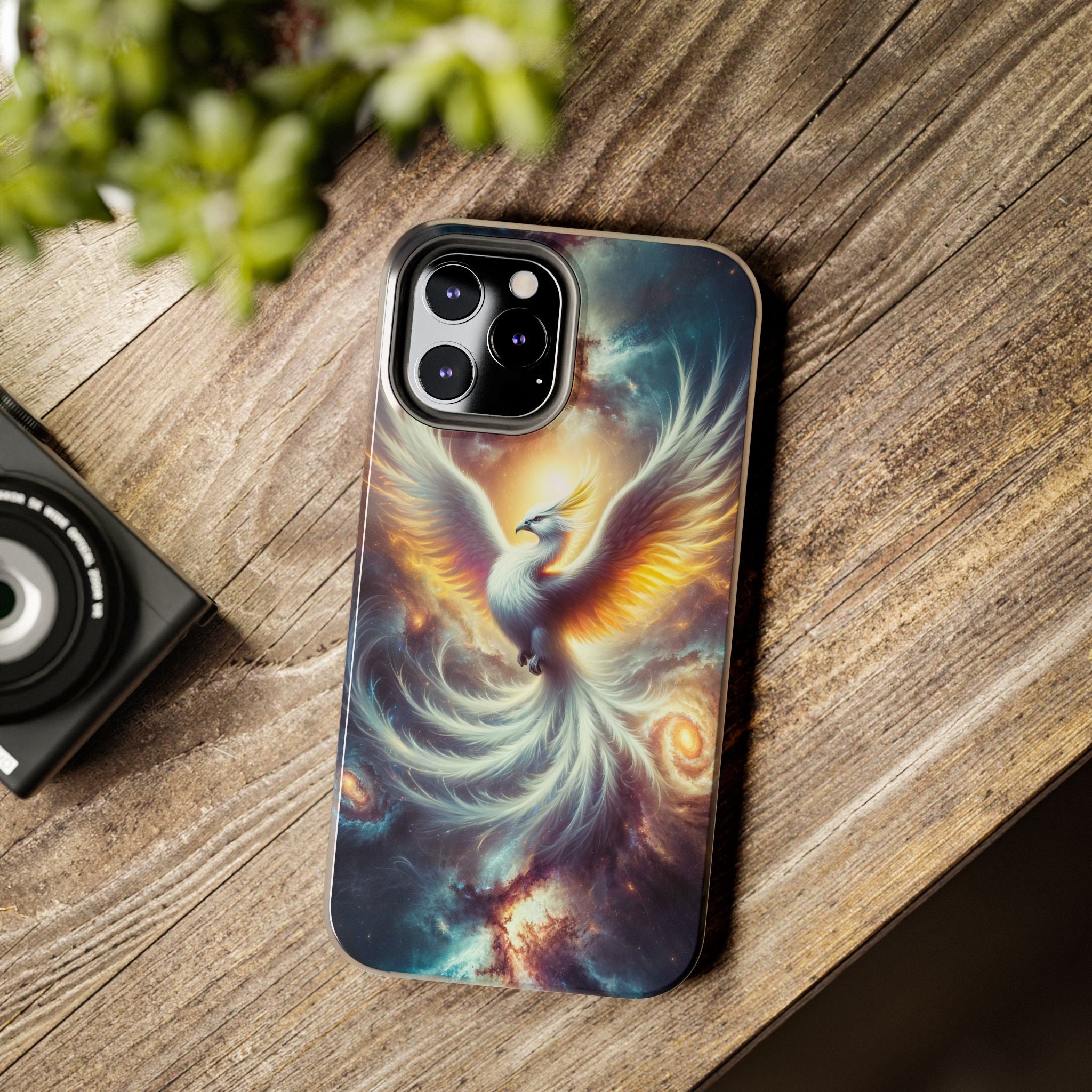 Phone Case - White Phoenix Design