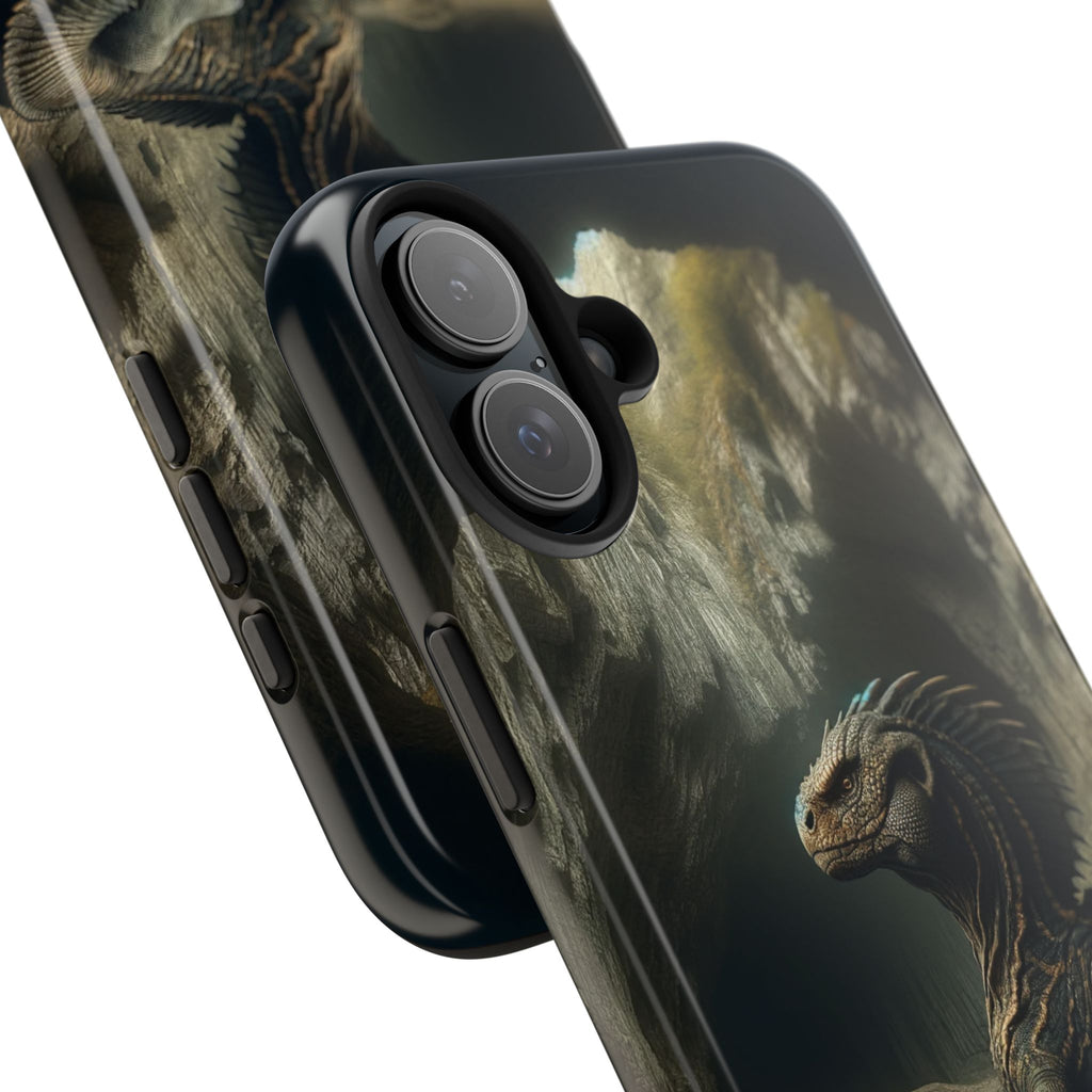 Basilisk in a cave - Tough Phone Case