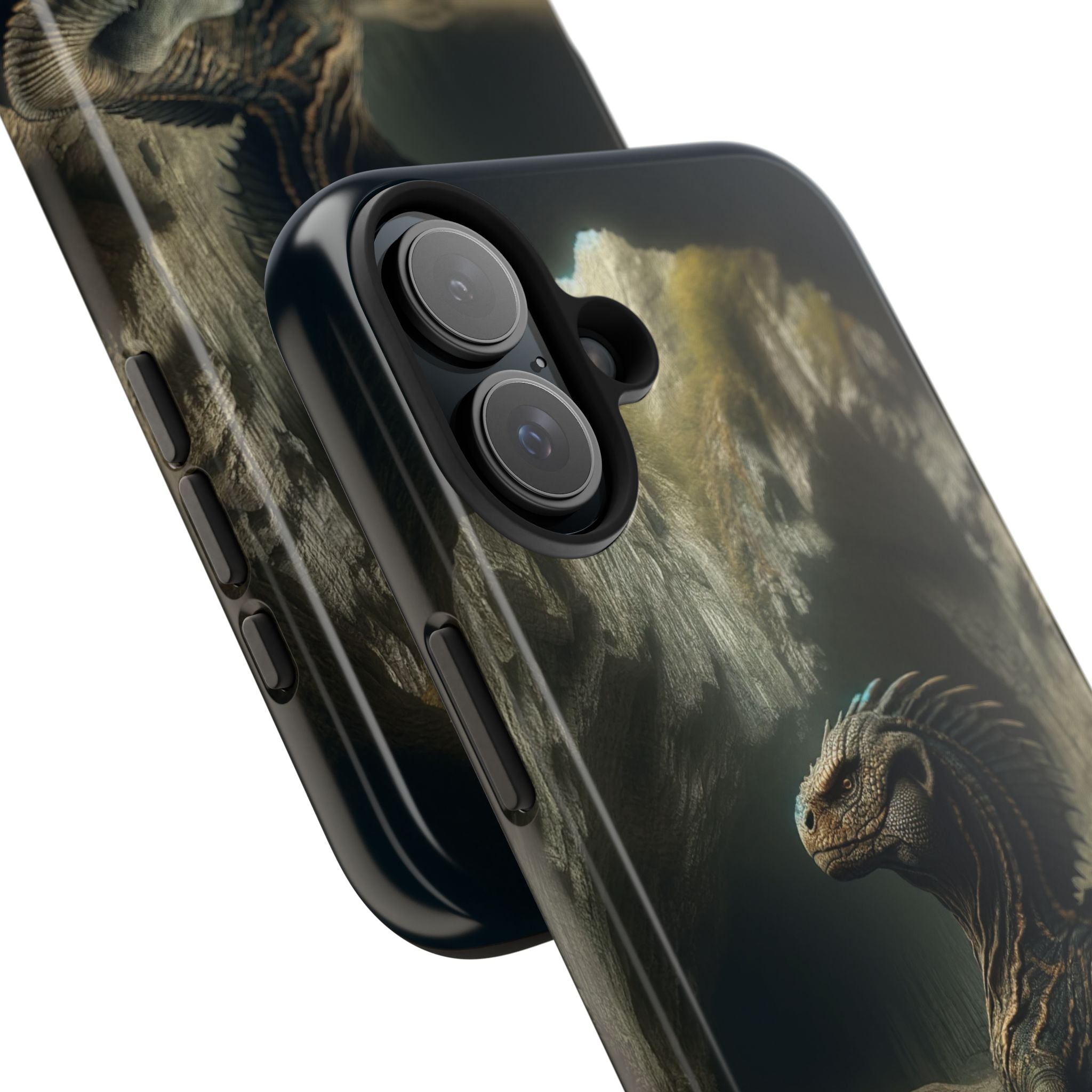 Basilisk in a cave - Tough Phone Case