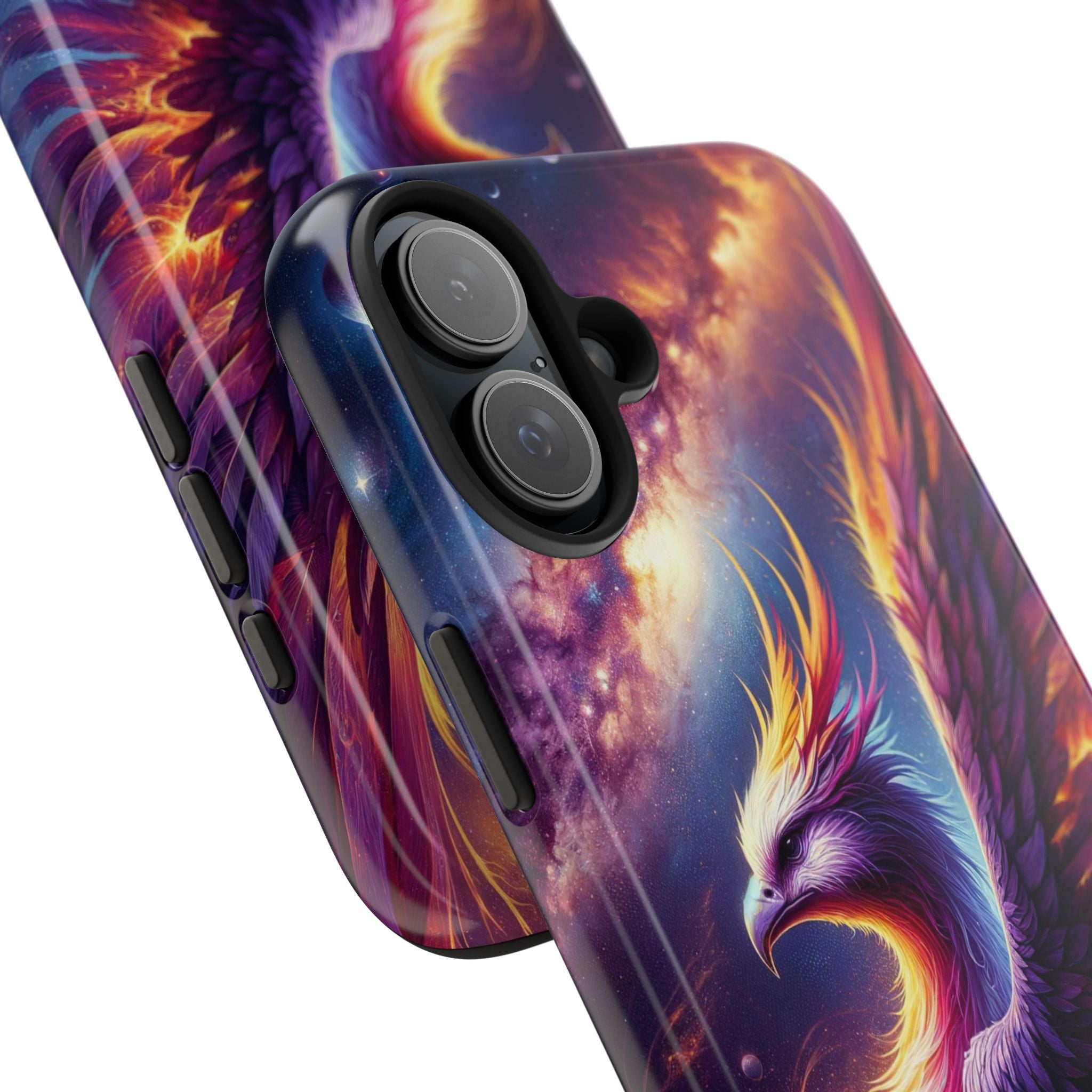 Purple Phoenix Phone Case