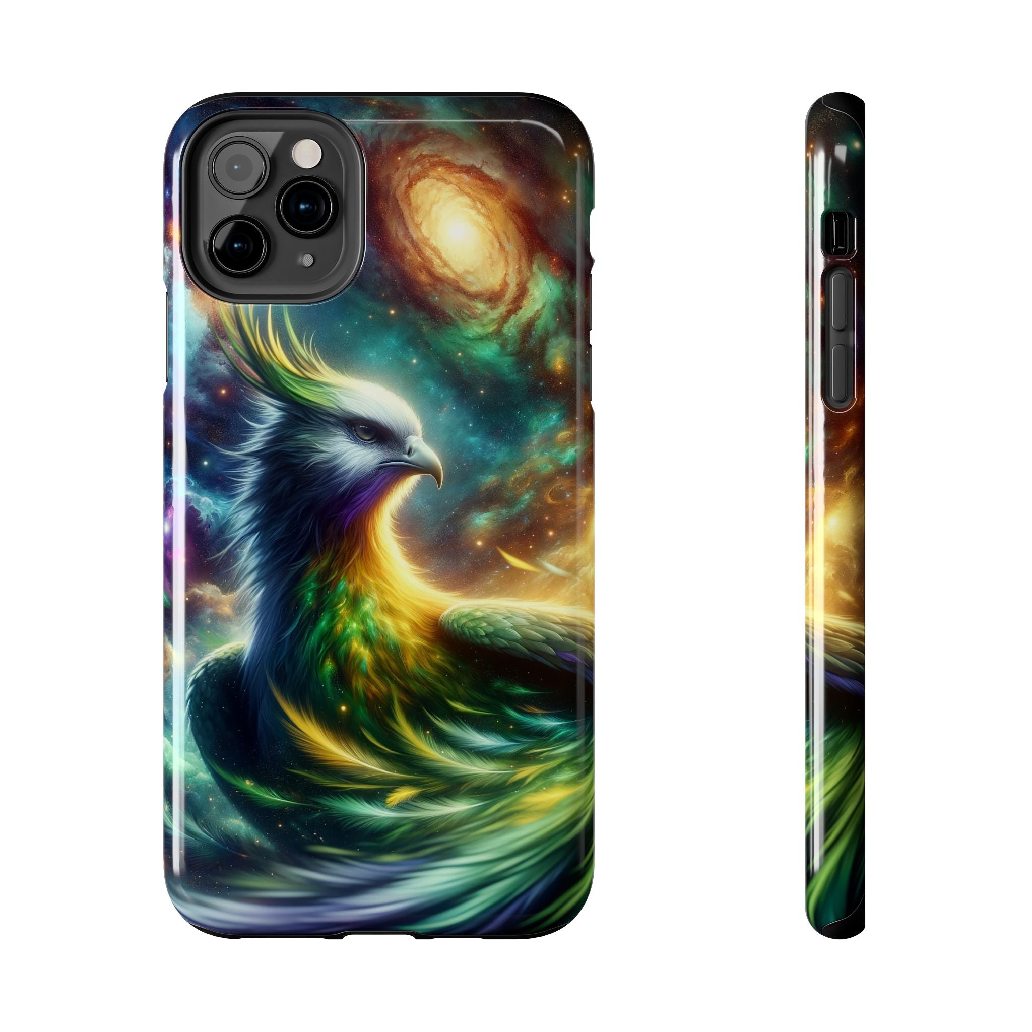 Phone Cases - Green Phoenix Design