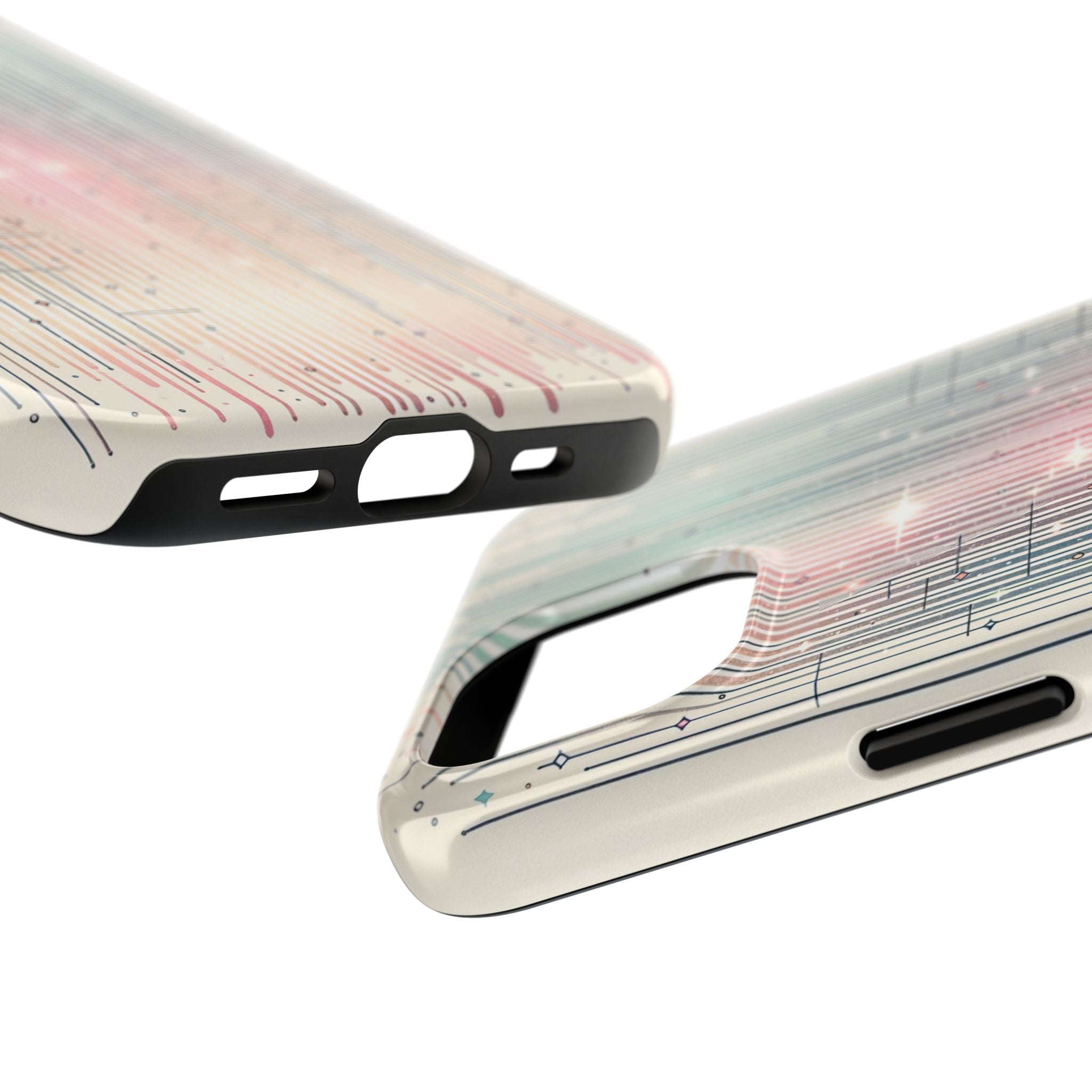 Pastel lines pattern - Tough Phone Case