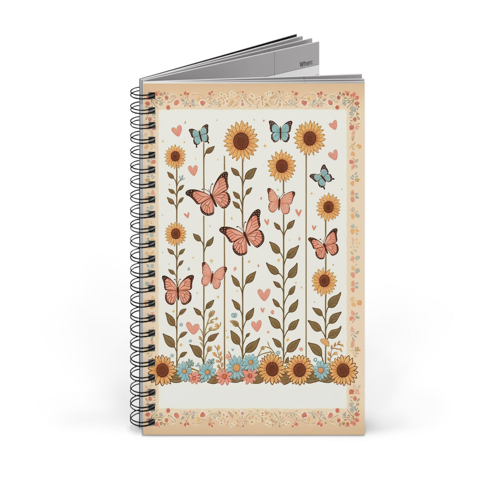 Butterflies and Sunflowers - Spiral Journal (EU)