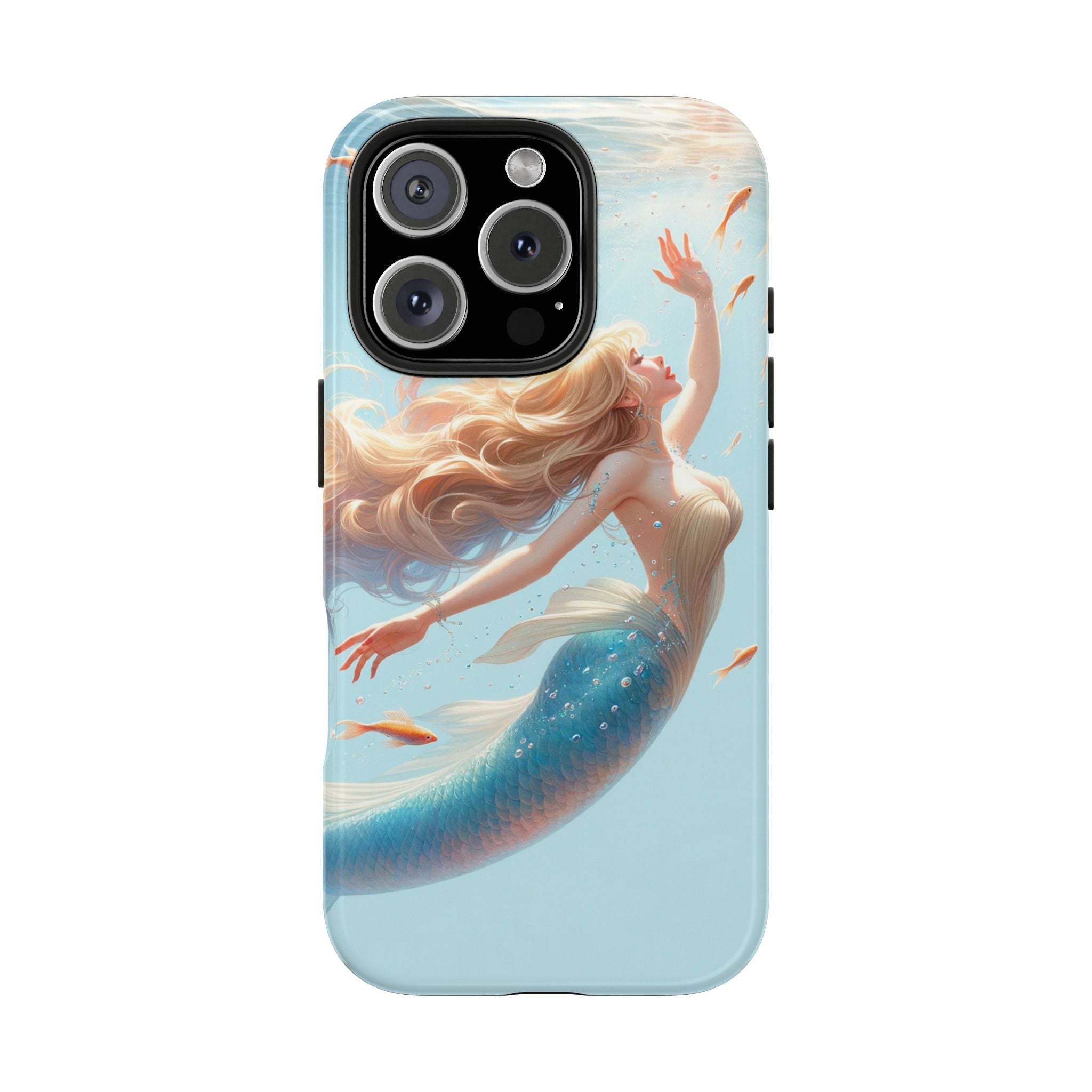 Blond mermaid - Tough Phone Case