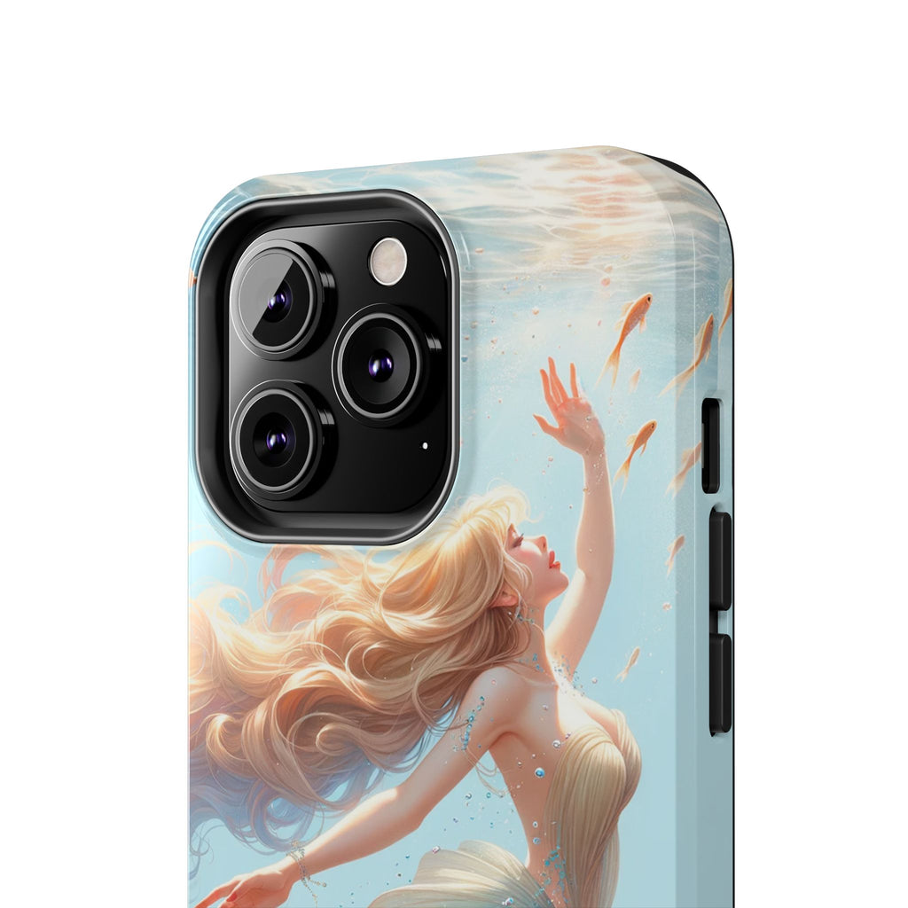Blond mermaid - Tough Phone Case