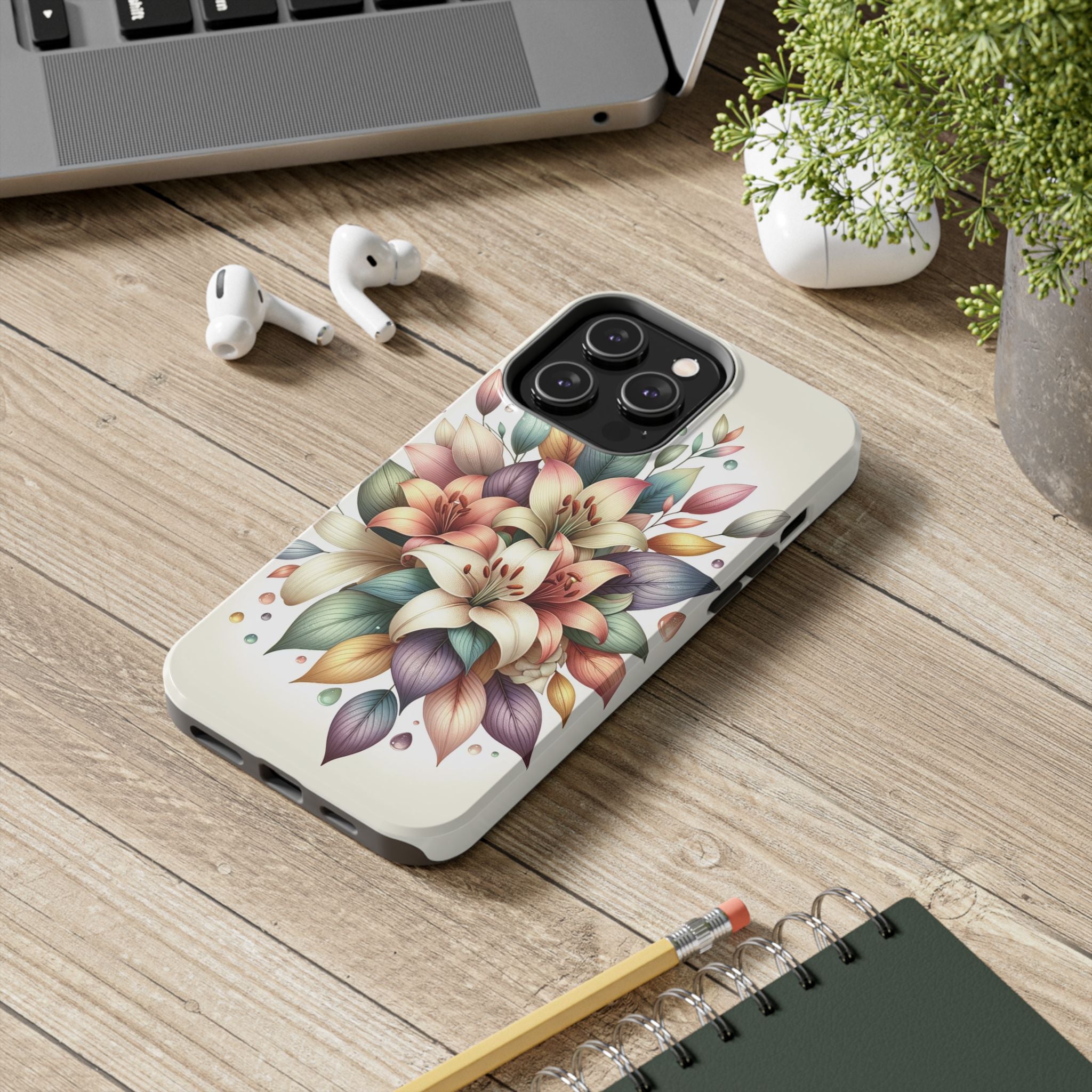 Phone Cases - Beautiful Lily Bouquet Design