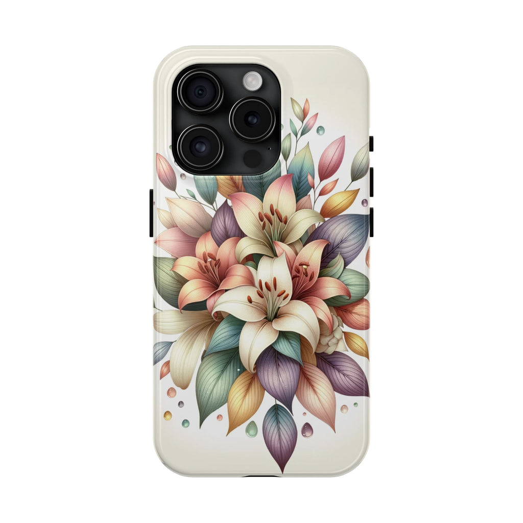 Phone Cases - Beautiful Lily Bouquet Design