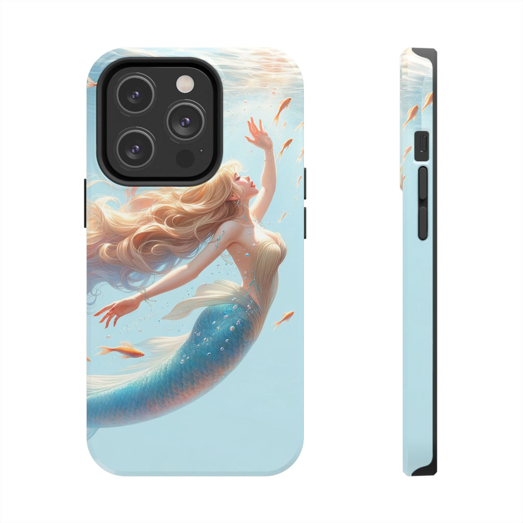 Blond mermaid - Tough Phone Case