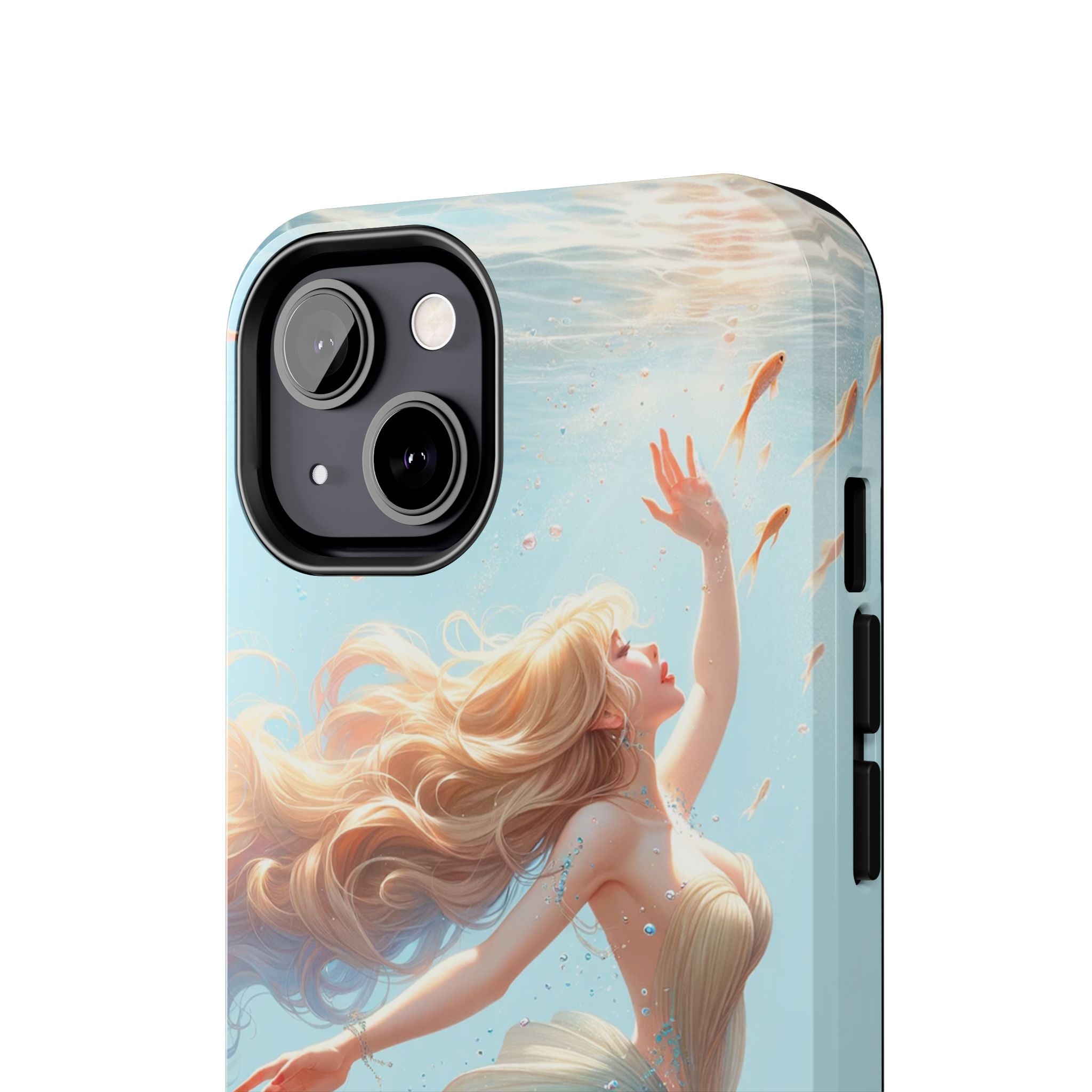 Blond mermaid - Tough Phone Case