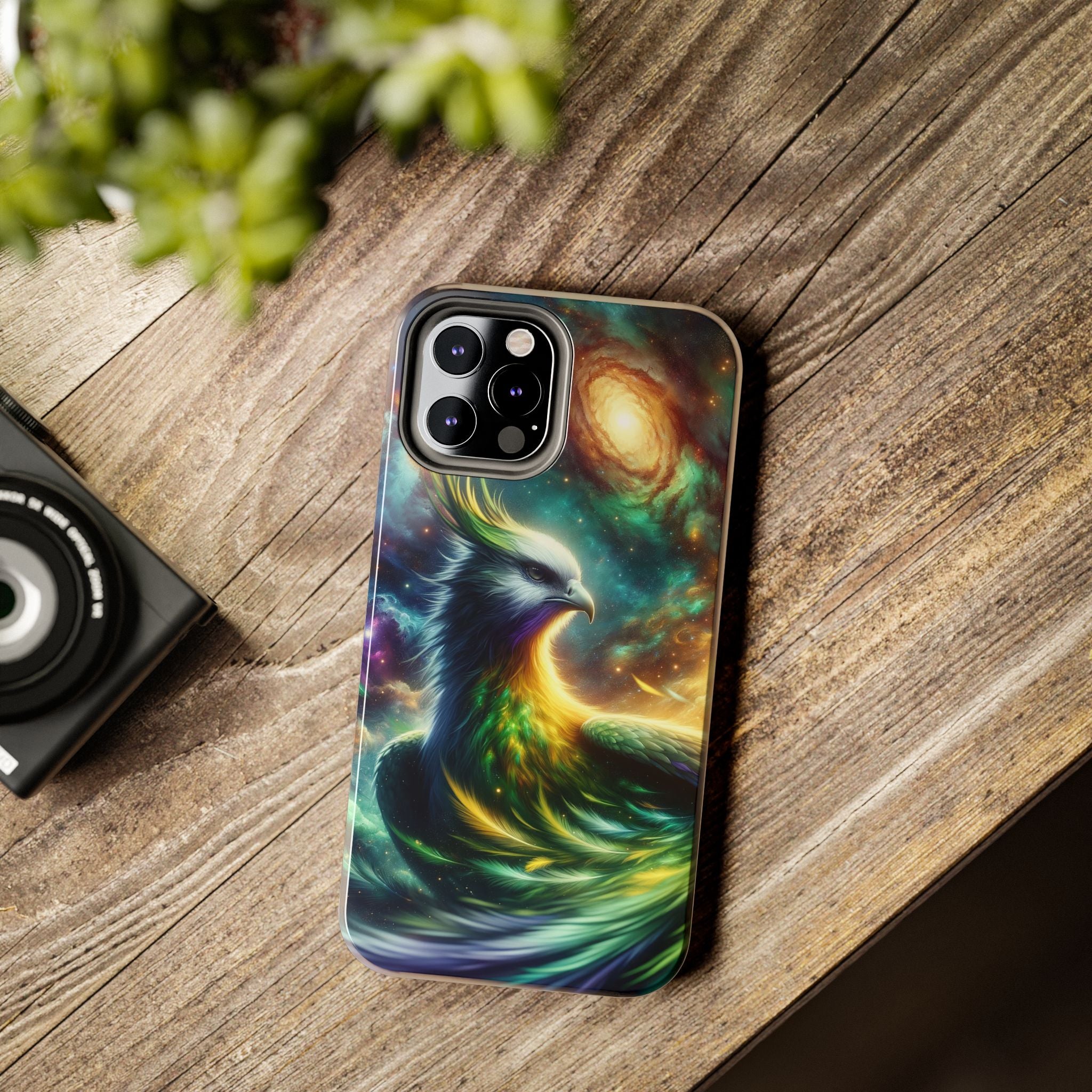 Phone Cases - Green Phoenix Design