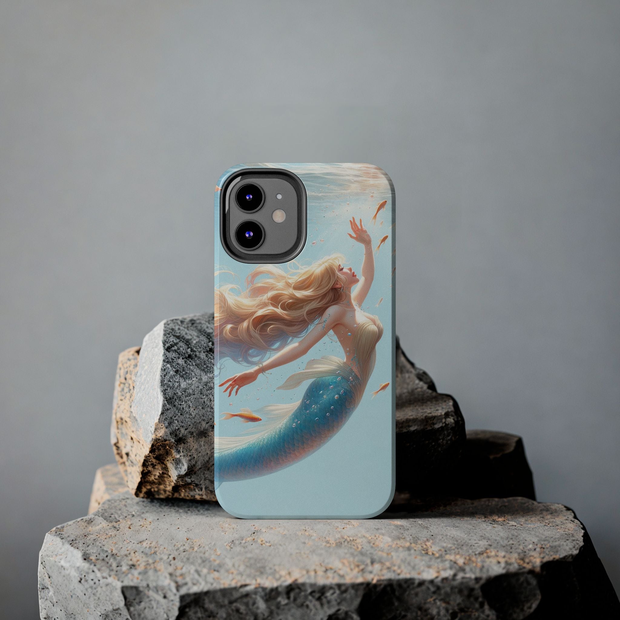Blond mermaid - Tough Phone Case