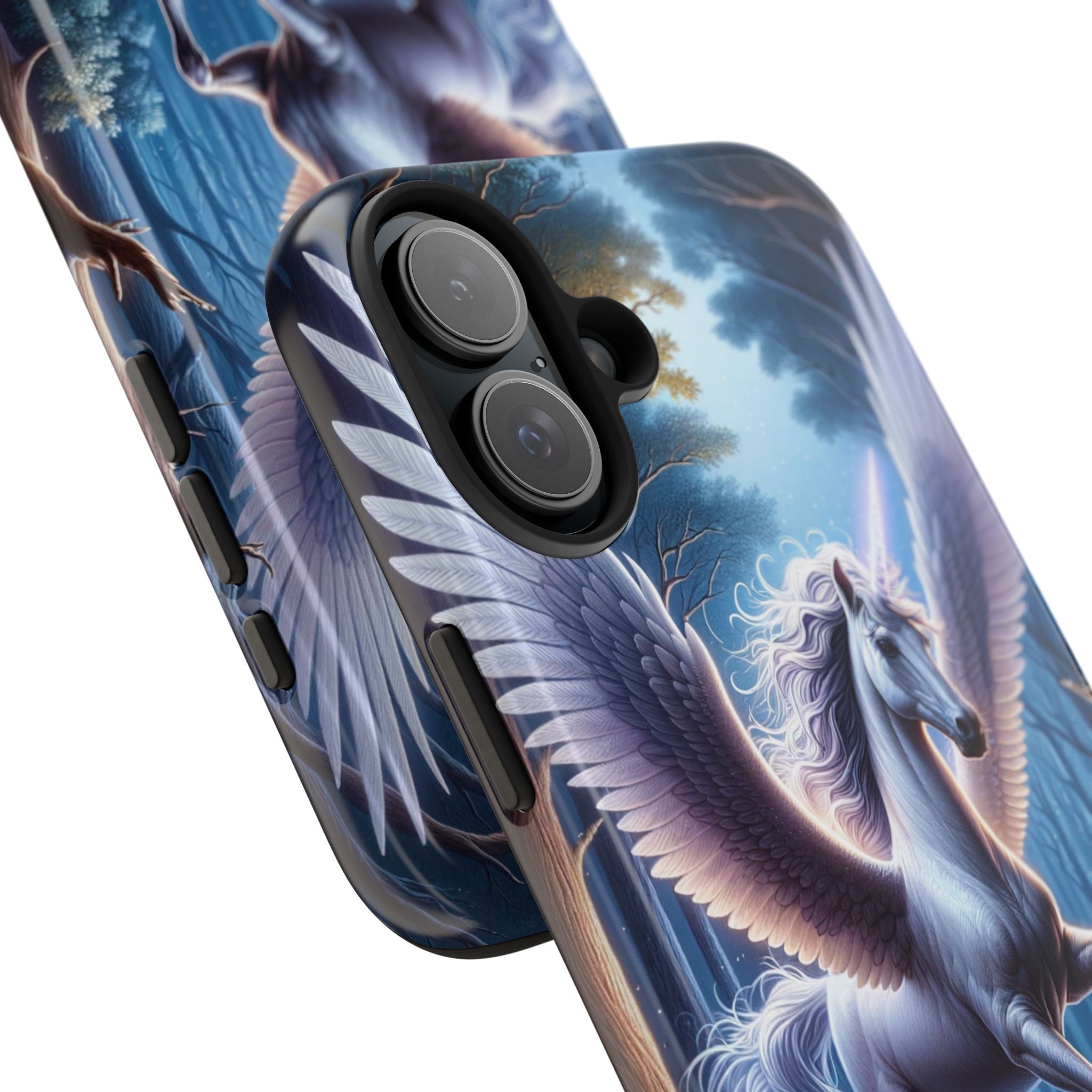 Phone Case - Unicorn Landing in Magical Forest