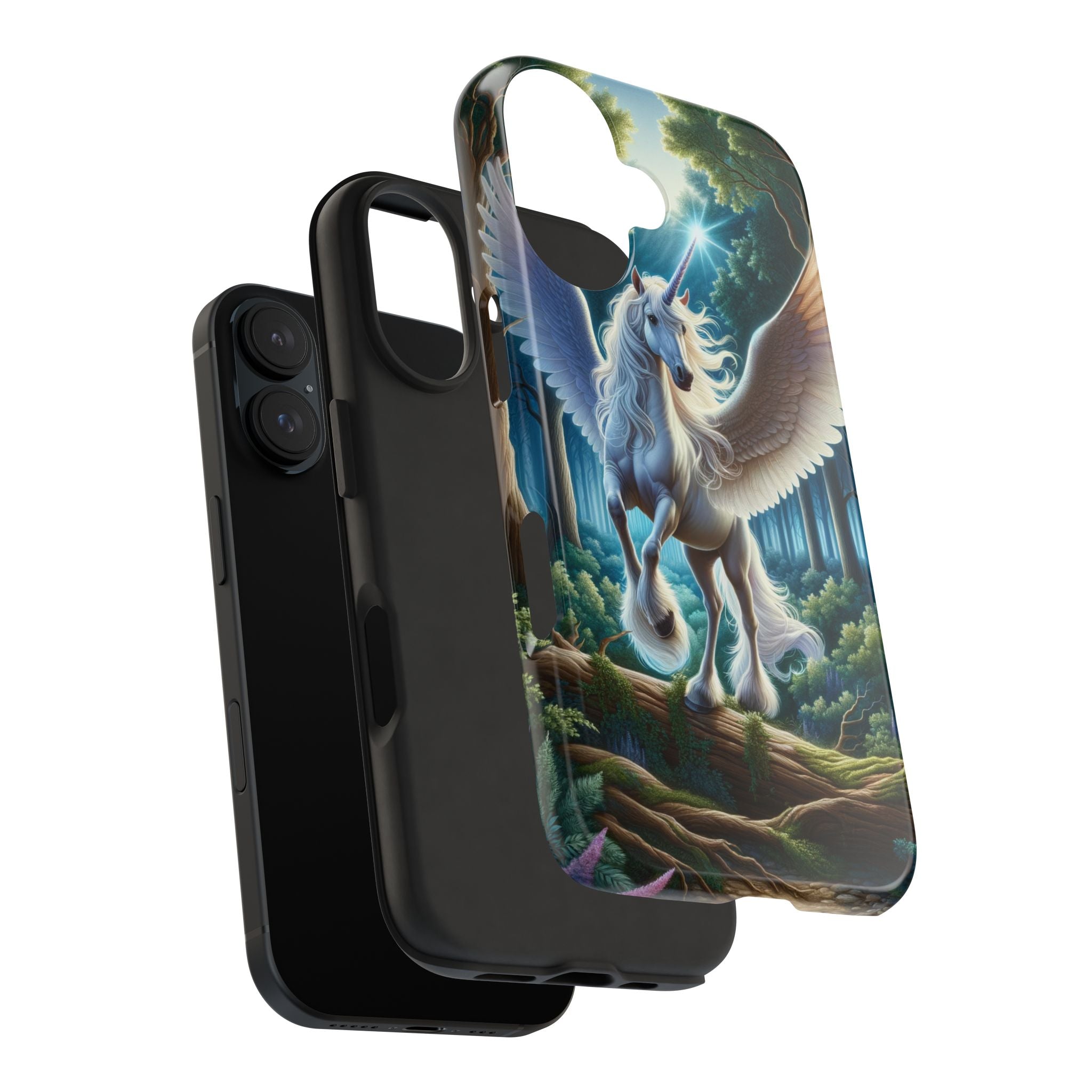 Landing Unicorn - Tough Phone Case
