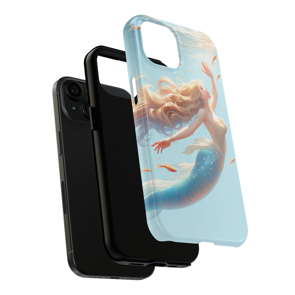 Blond mermaid - Tough Phone Case