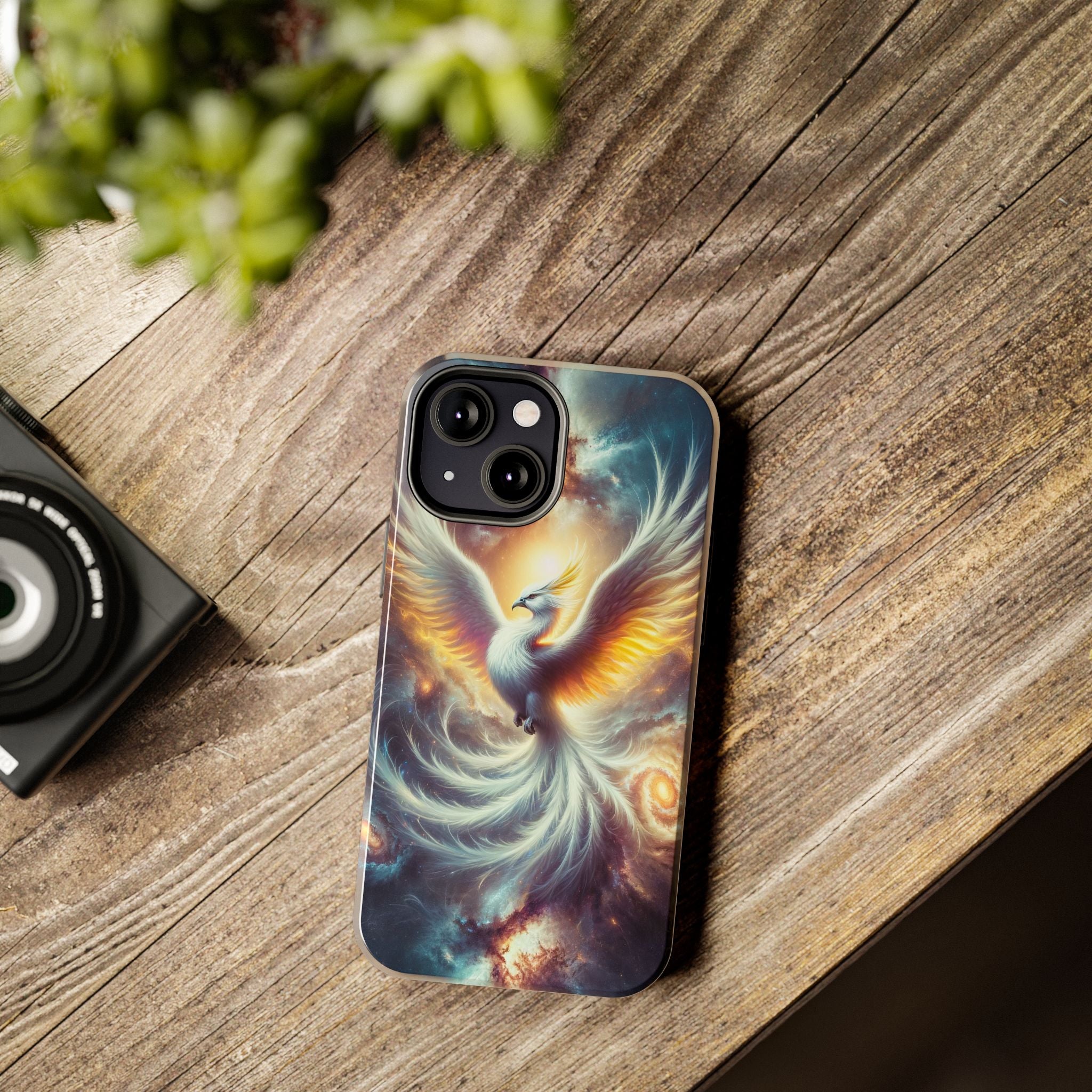 Phone Case - White Phoenix Design