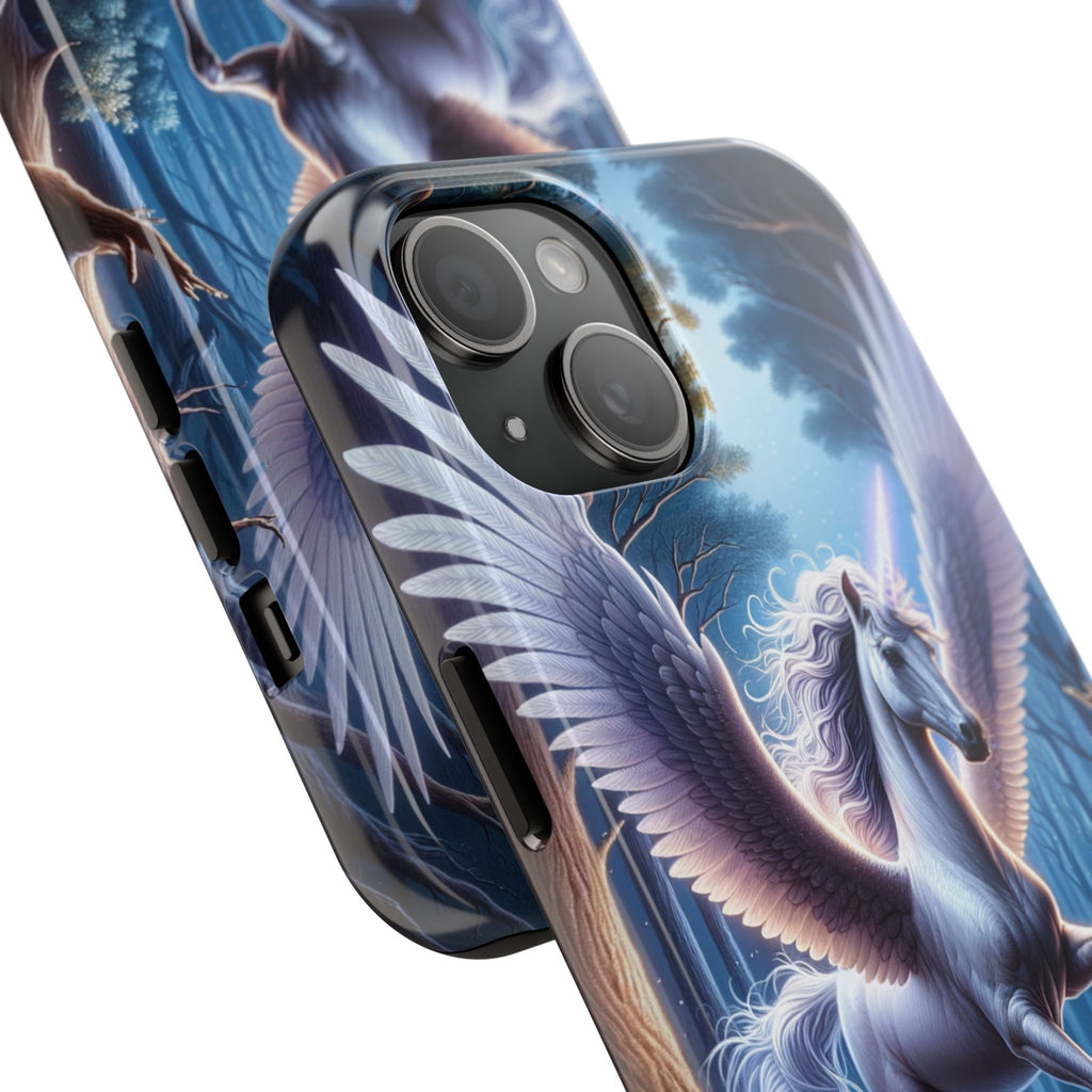 Phone Case - Unicorn Landing in Magical Forest
