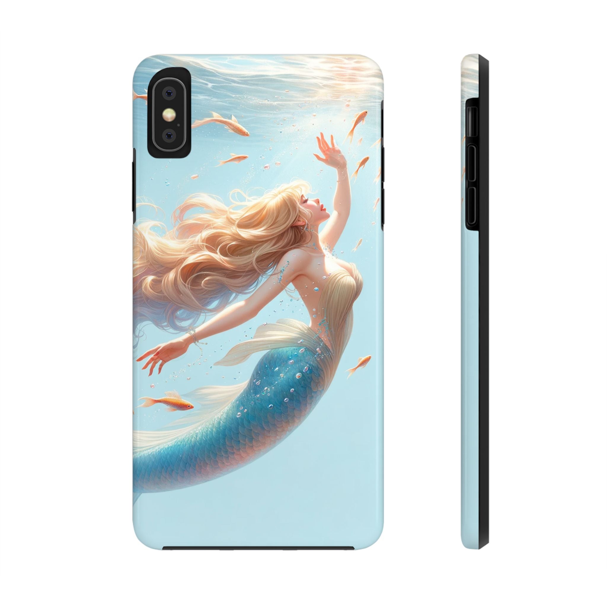 Blond mermaid - Tough Phone Case